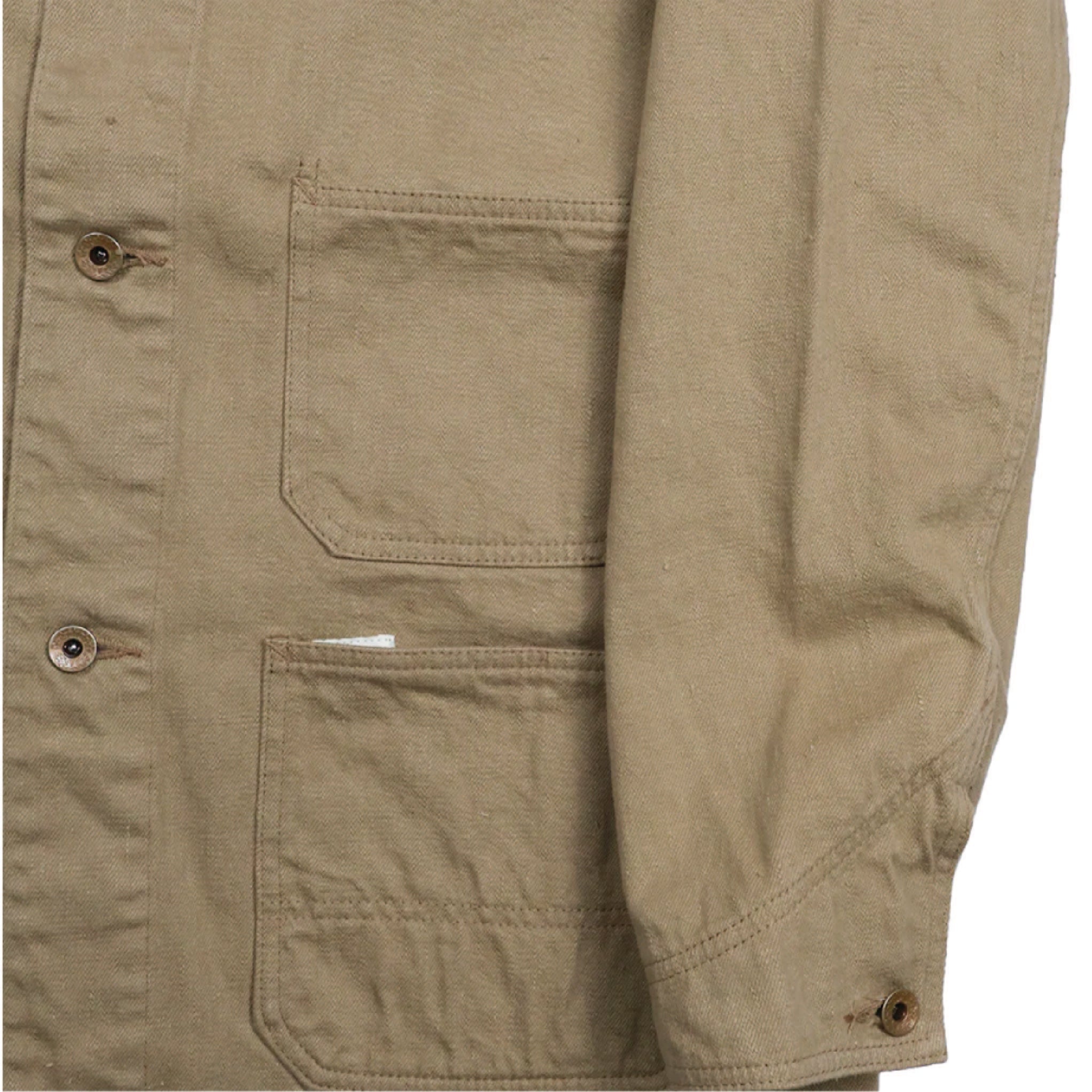 2015 Denim Chore Jacket - Beige