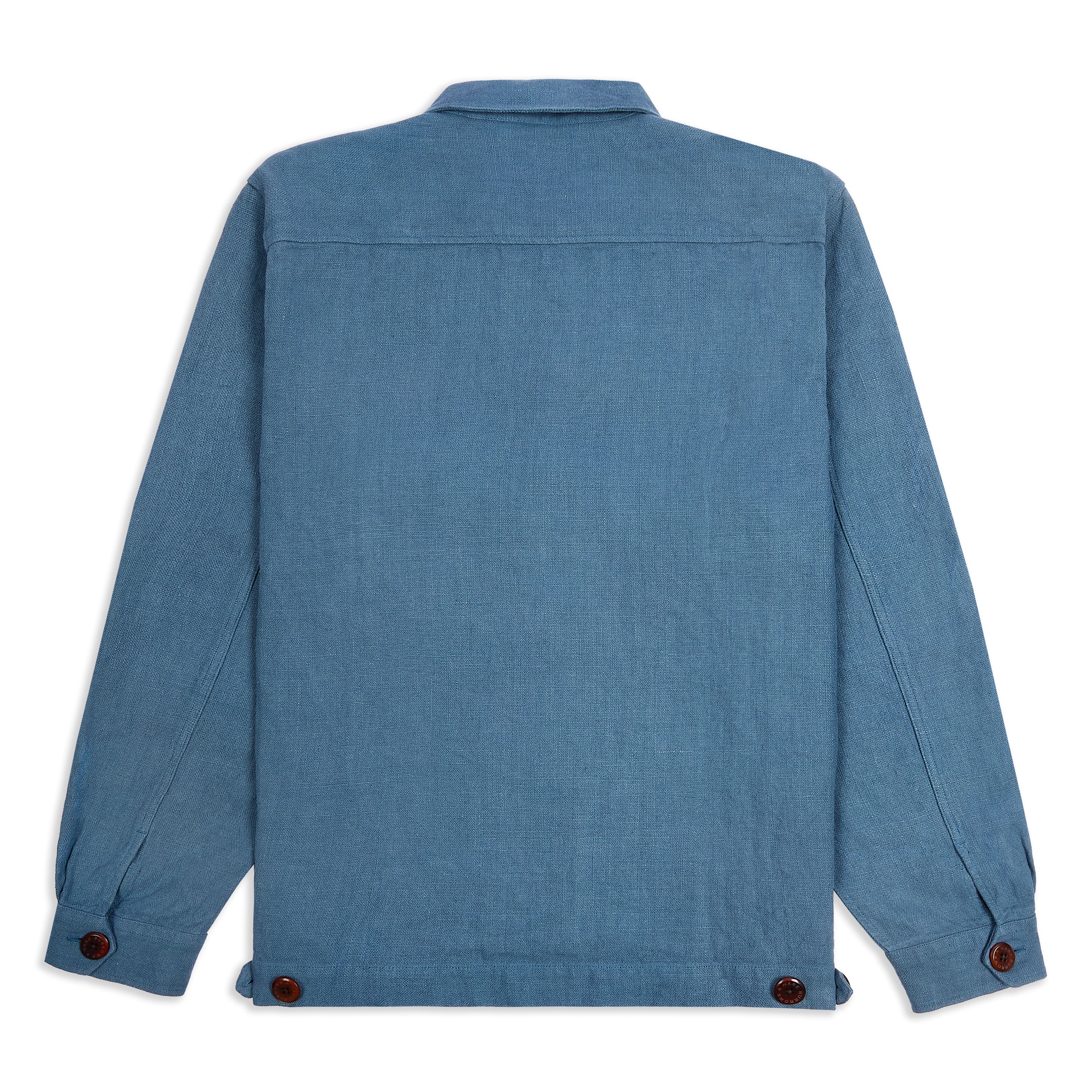 Burrows & Hare Linen James Jacket - Seafoam