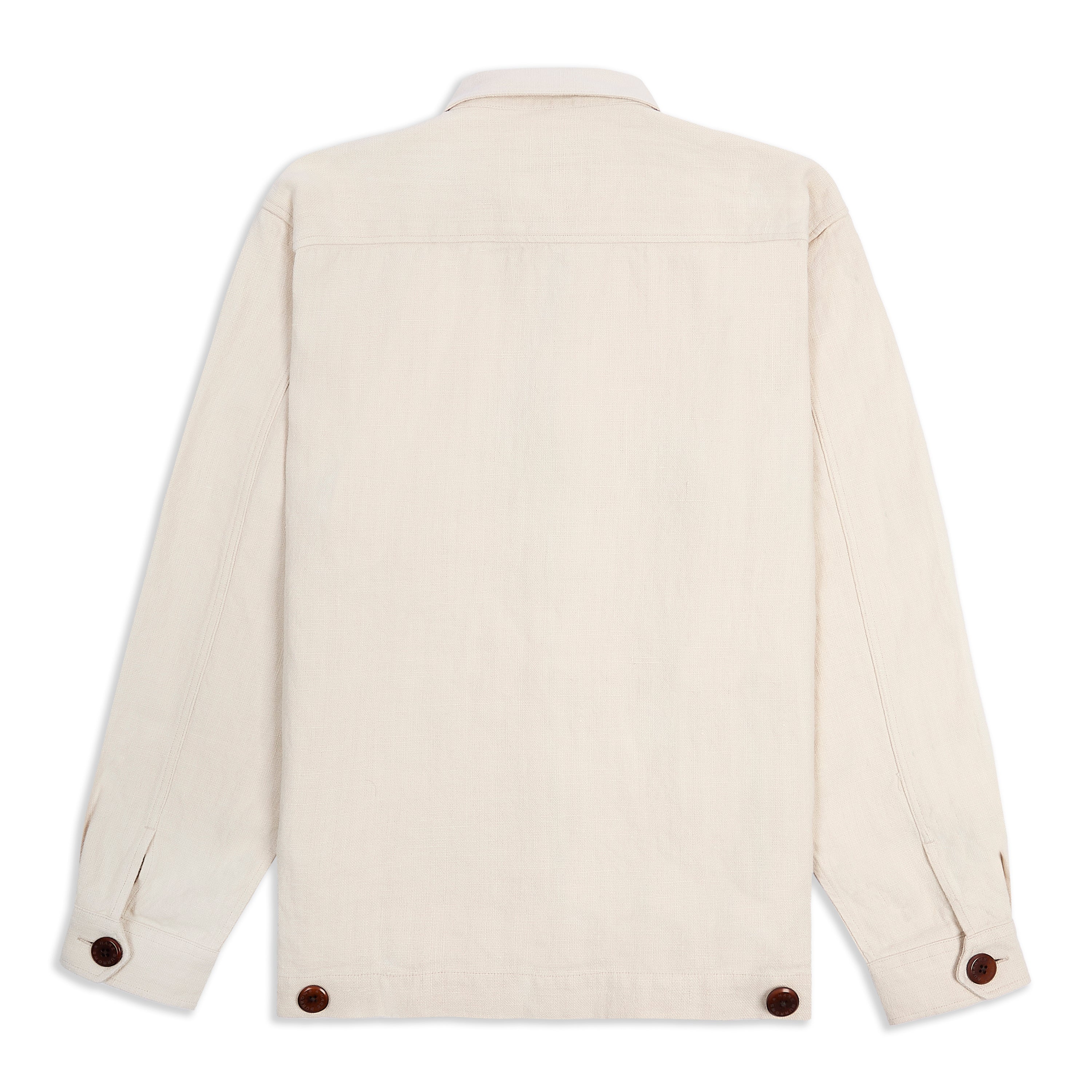Burrows & Hare Linen James Jacket - Lime White
