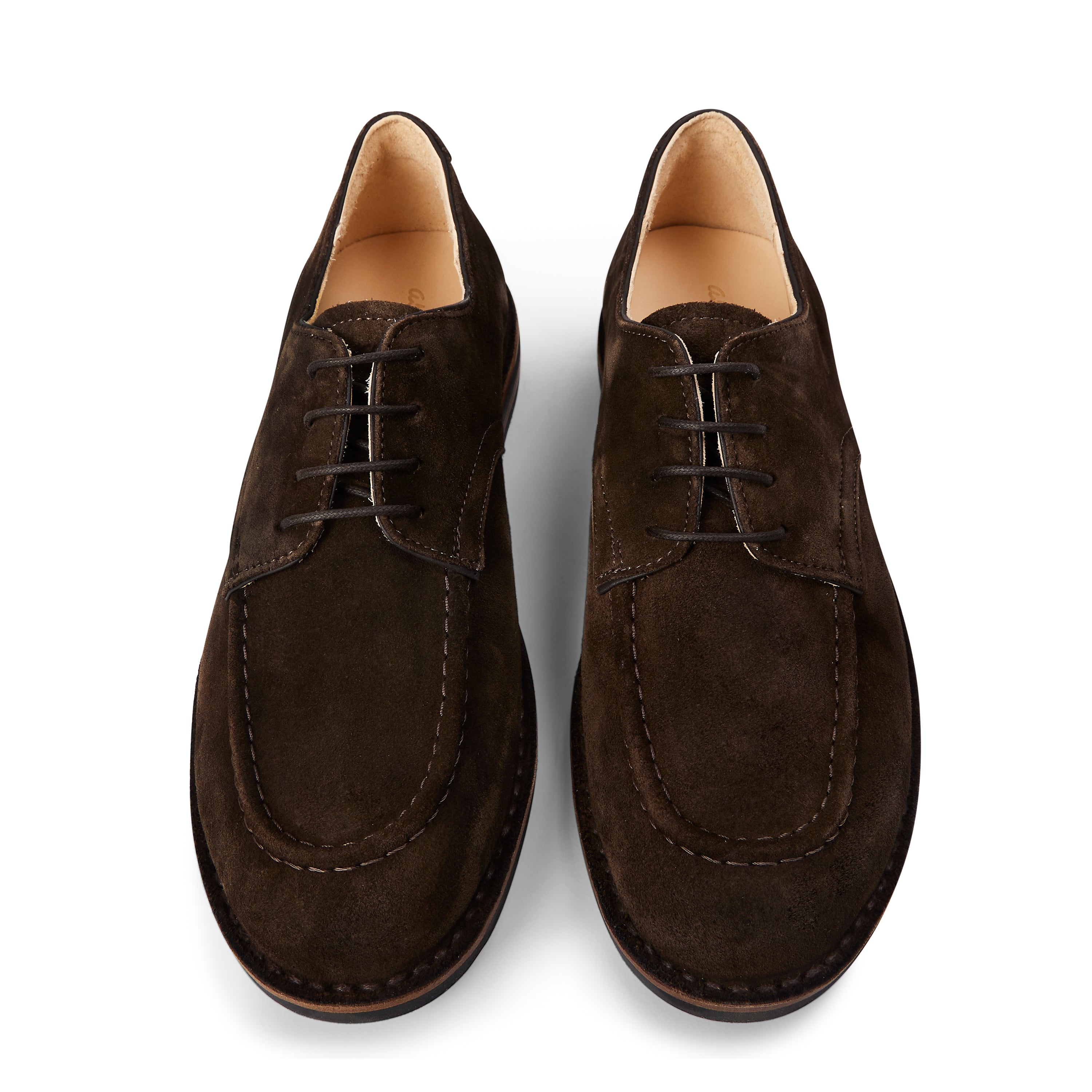 High-quality Italian handcrafted suede boots by Astorflex with a Dainite rubber sole.