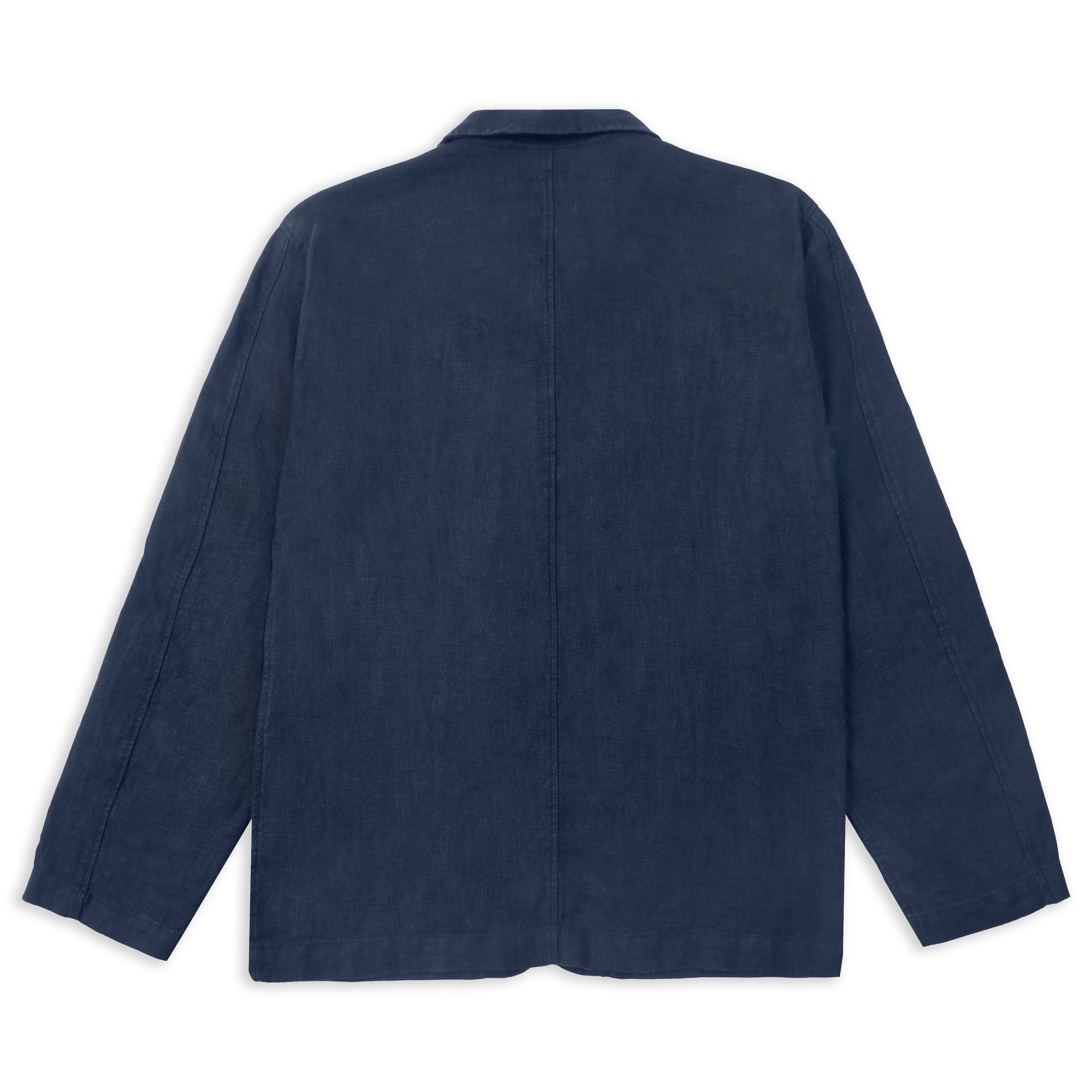 Linen Iffley Jacket - Navy