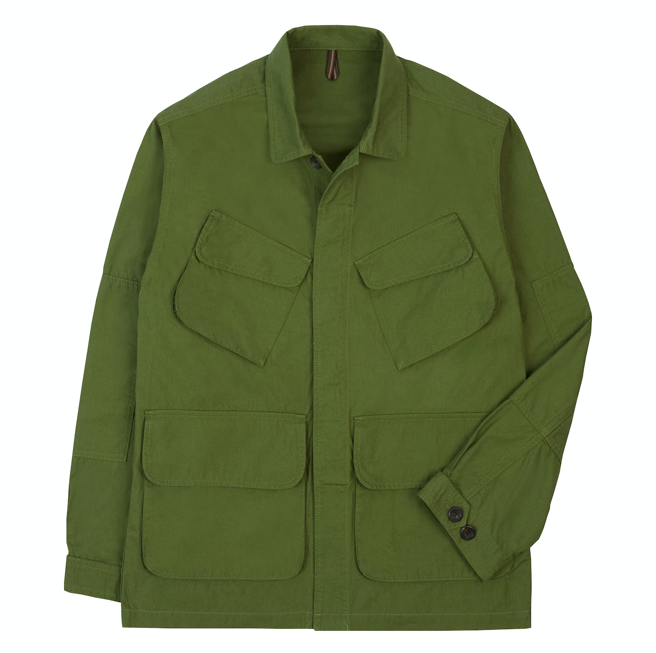 Drake'sジャケット42 LL相当　英国購入品jungle jacket Olive Herringbone Cotton Jungle Jacket – Drakes US