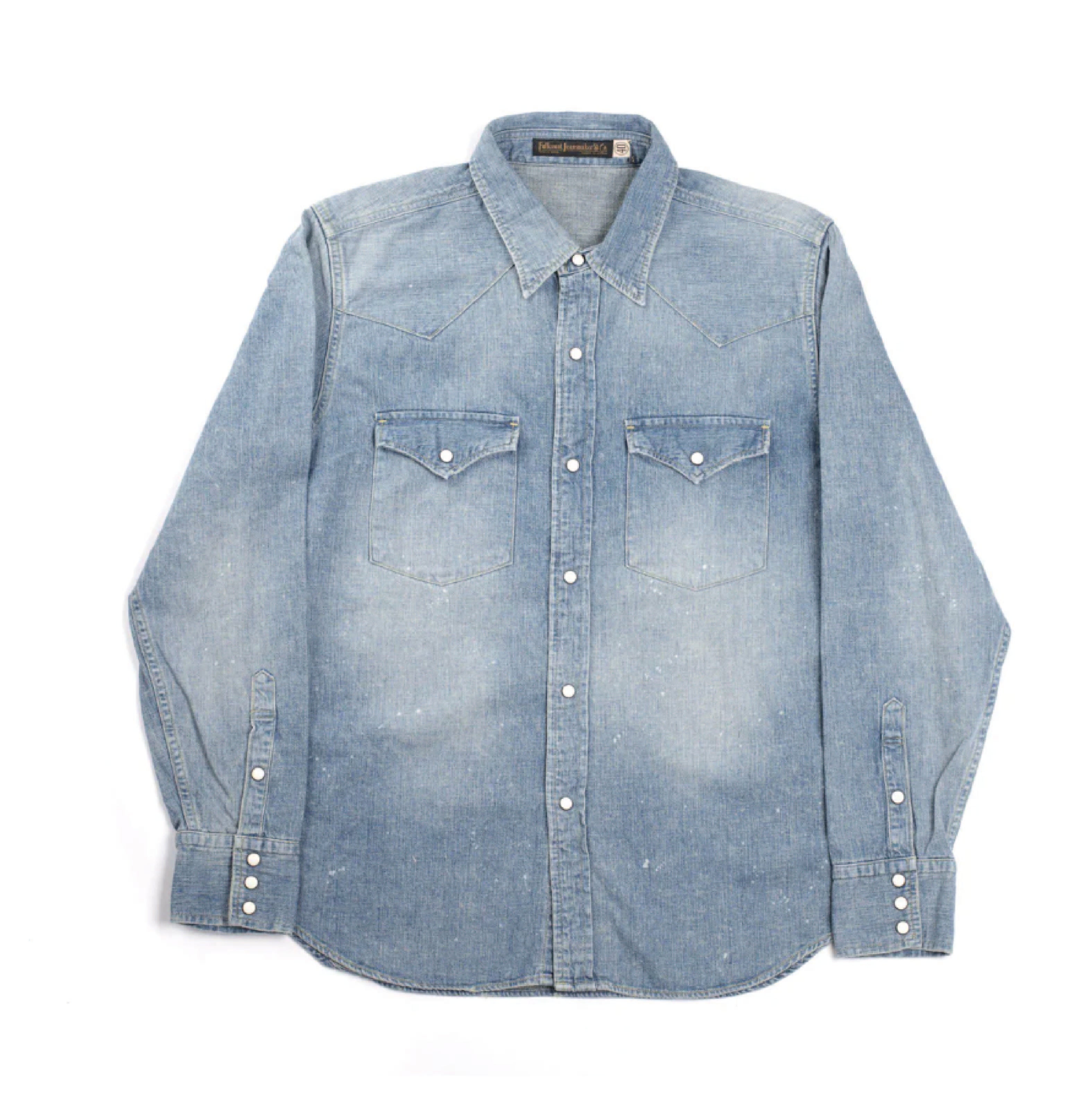 4894 Denim Western Shirt - Heavy Wash