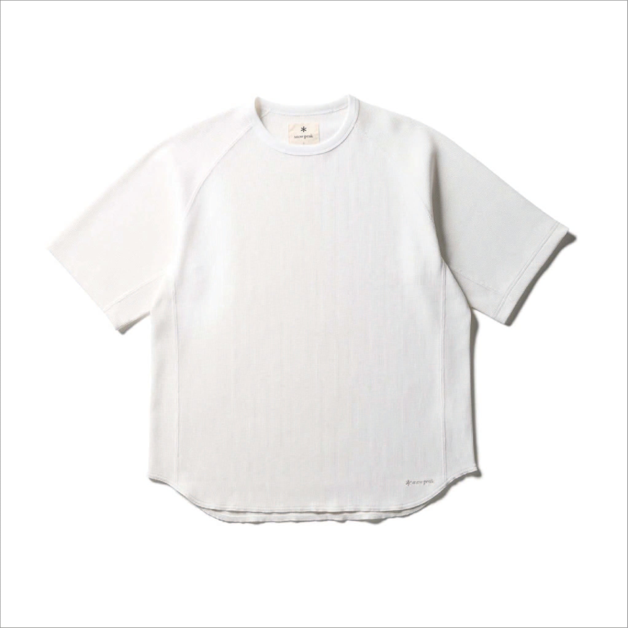 Dry Waffle T-Shirt - Off White