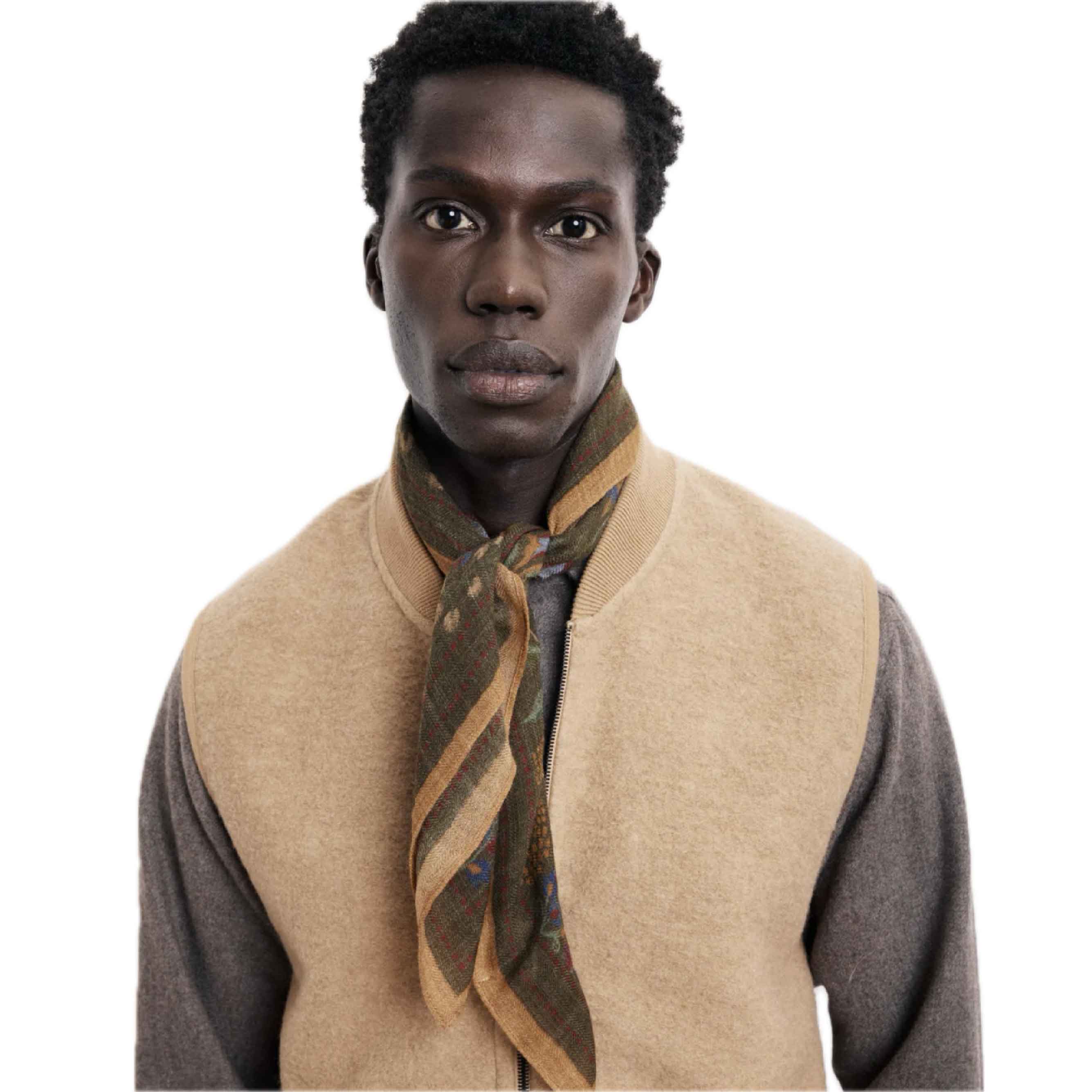 Woven Scarf Unicorn Bandana - Bronze