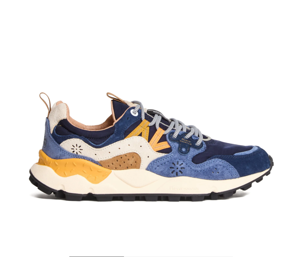 Yamano 3 Suede/Nylon Navy-Light Navy