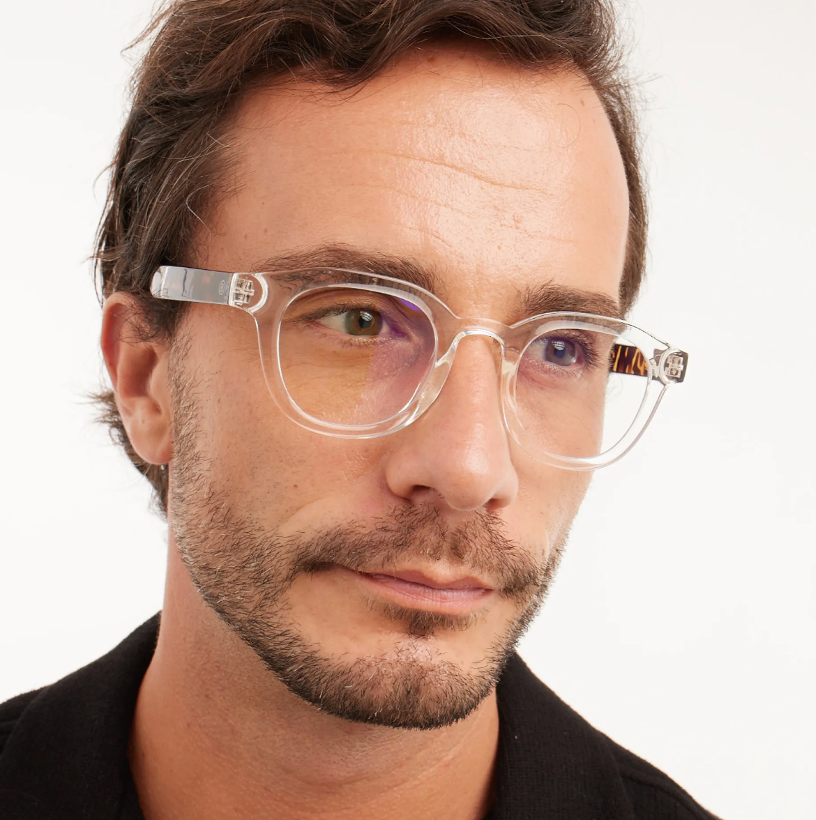 Barner Andy Glossy - Crystal Combi sunglasses lenses, CR39 blue light-blocking.