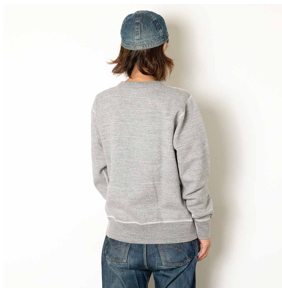 Crew Neck Sweatshirt Flight Training - Heather Grey