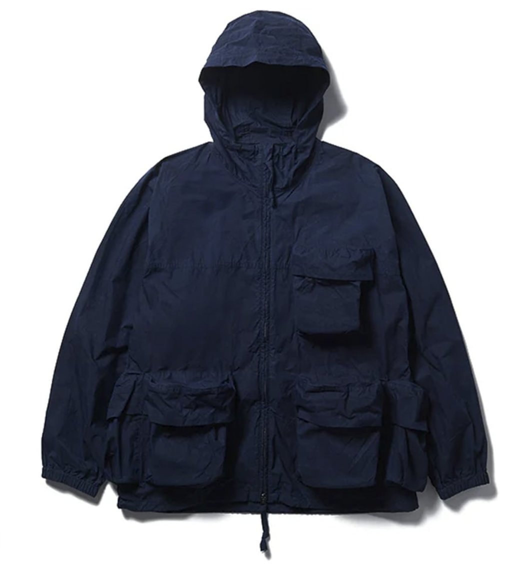 Snow Peak Indigo C/N Parka - Indigo in Indigo — view 1 of 6 | Burrows & Hare