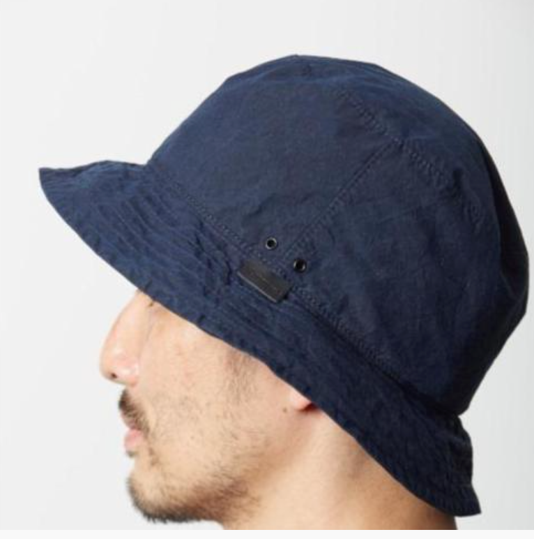 Indigo C/N Bucket Hat - Indigo
