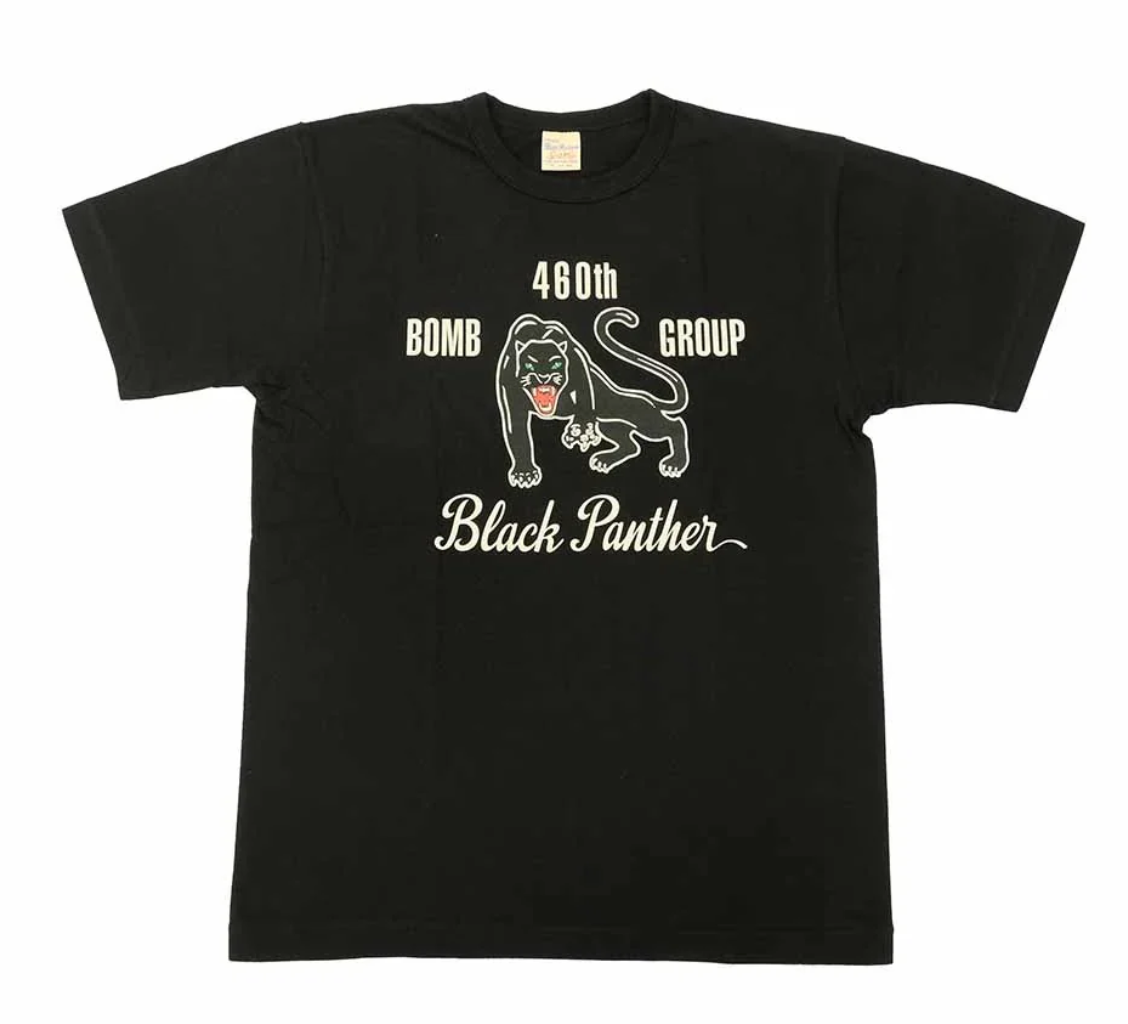 T-Shirt - 460th Bomb Group Black Panther - Black