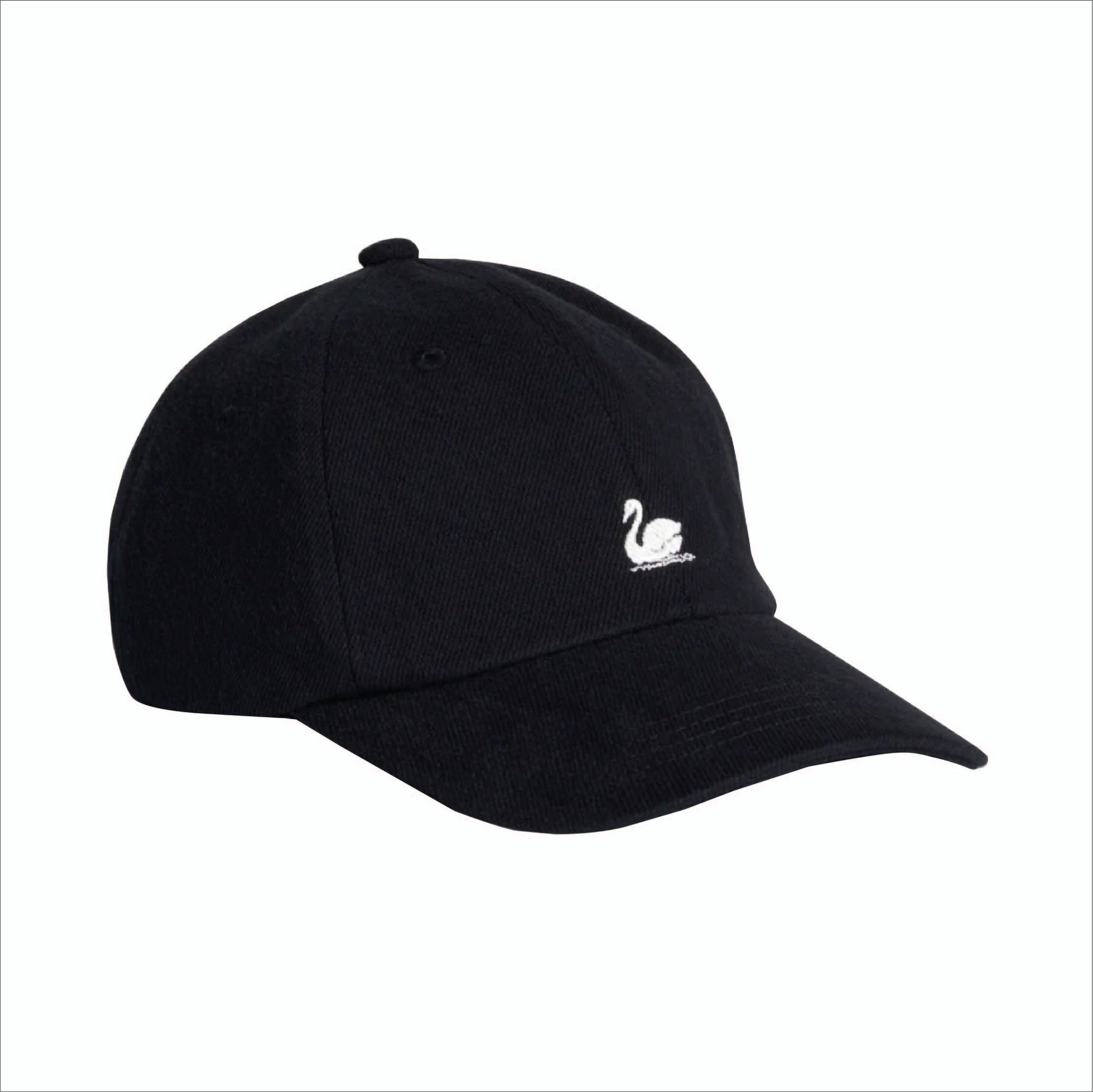 Swan Logo Cotton Twill Cap - Pumpkin