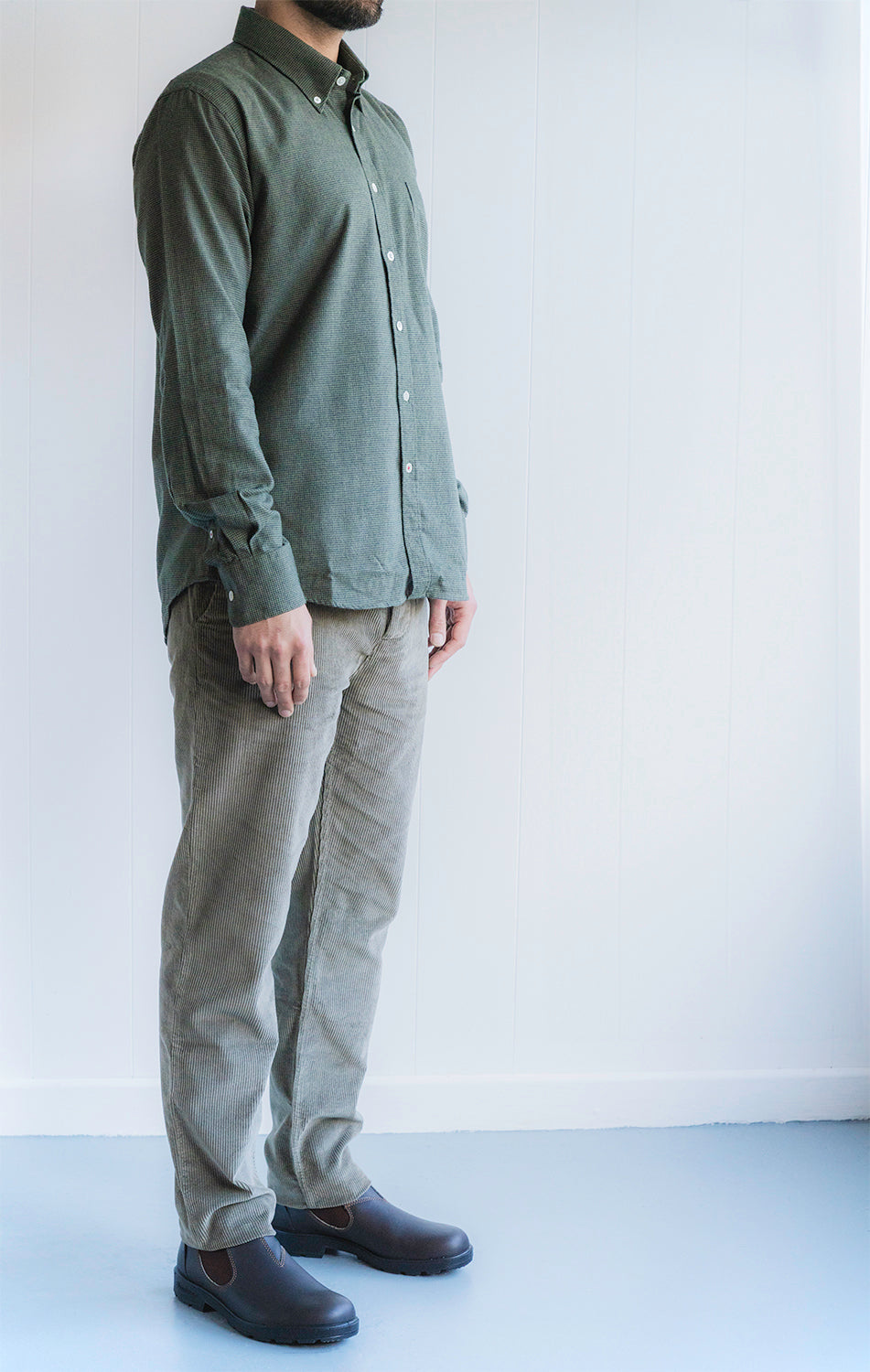 Button-down Shirt - Green