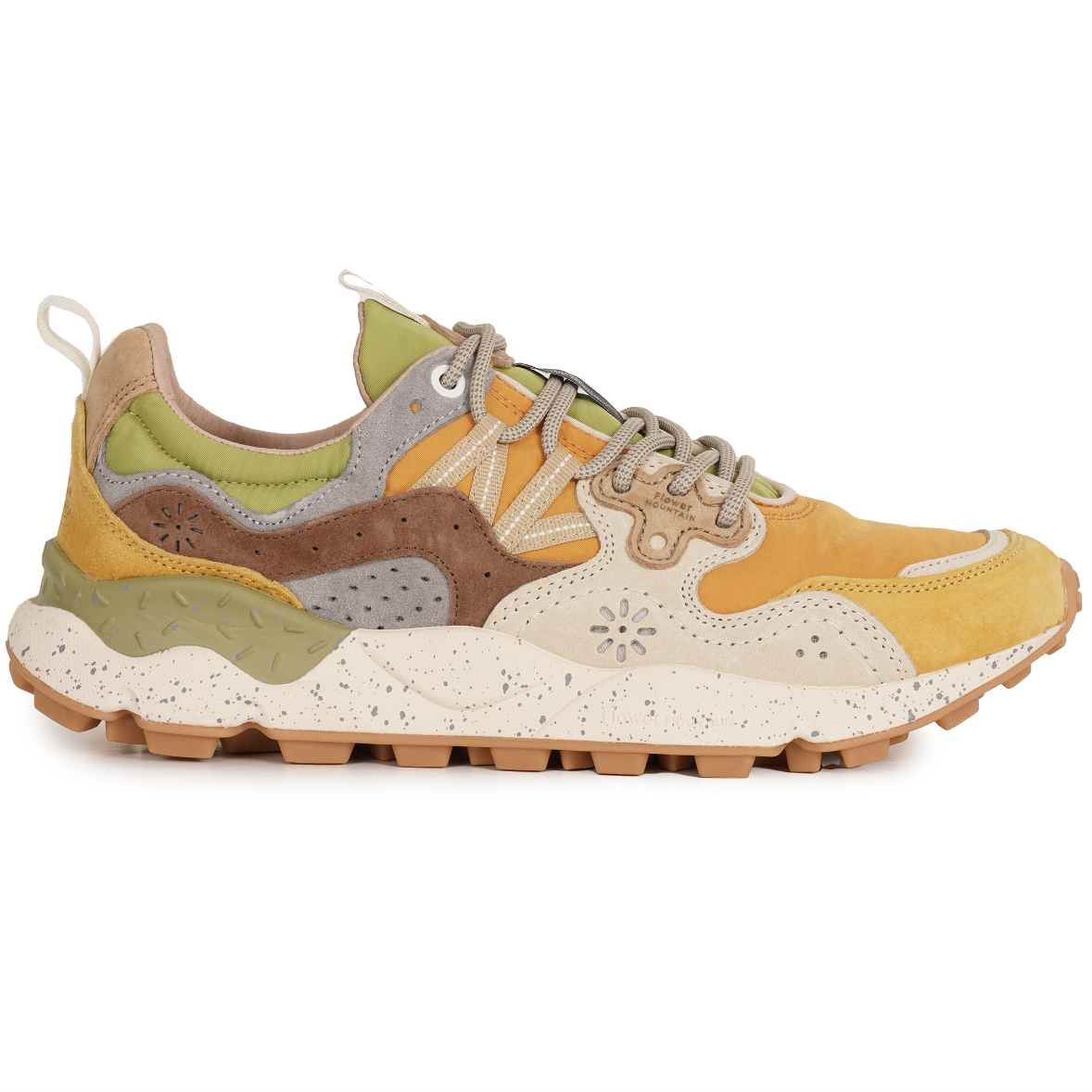 Yamano 3 Suede/Nylon Ocher-Orange-Beige