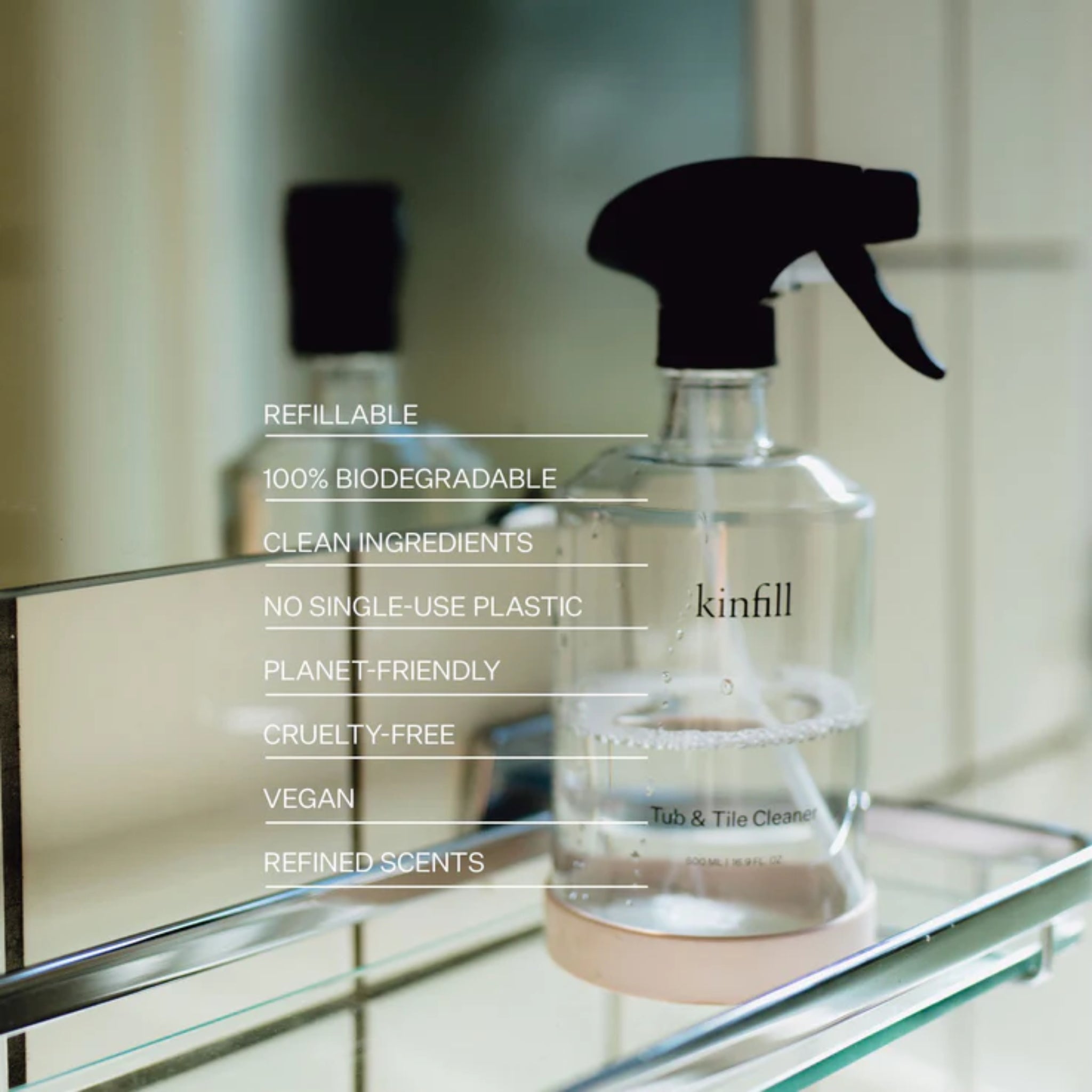 Tub & Tile Cleaner Refills - Ambrette