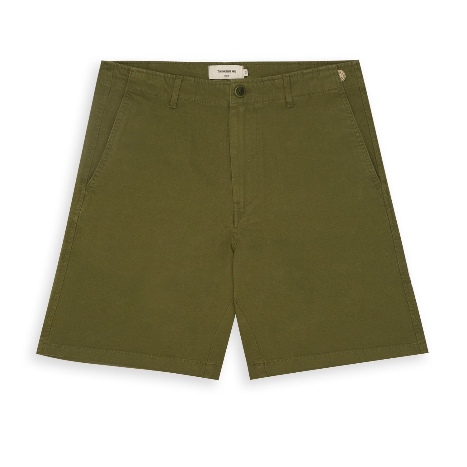 Thinking Mu Alex Shorts - Forest Green | Burrows & Hare