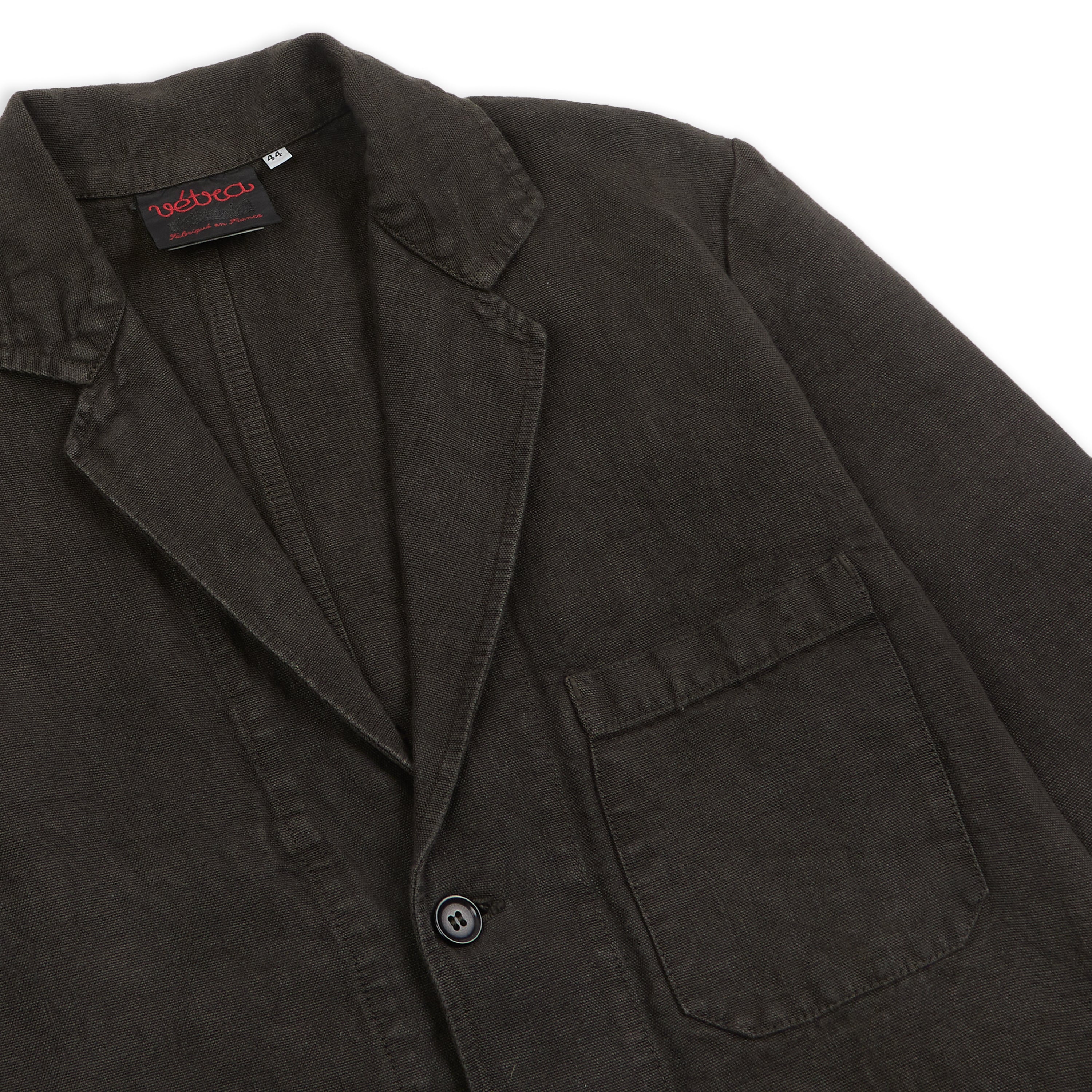 Heavy Linen Blazer - Elk