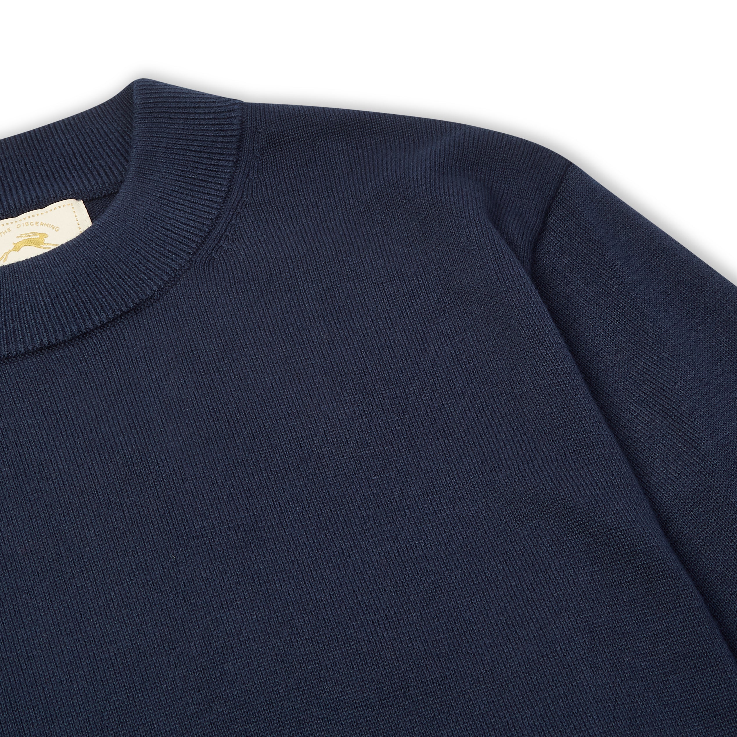 Mock Turtle Neck Navy