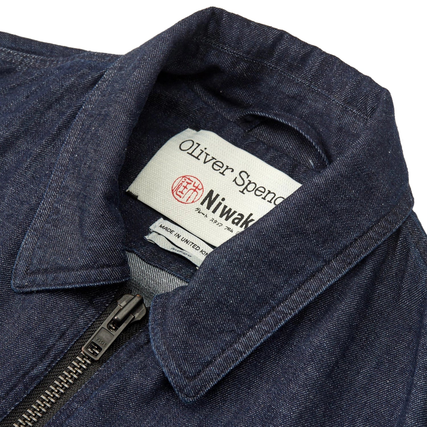 Hortus Gardening Jacket Mullins Denim - Indigo Rinse