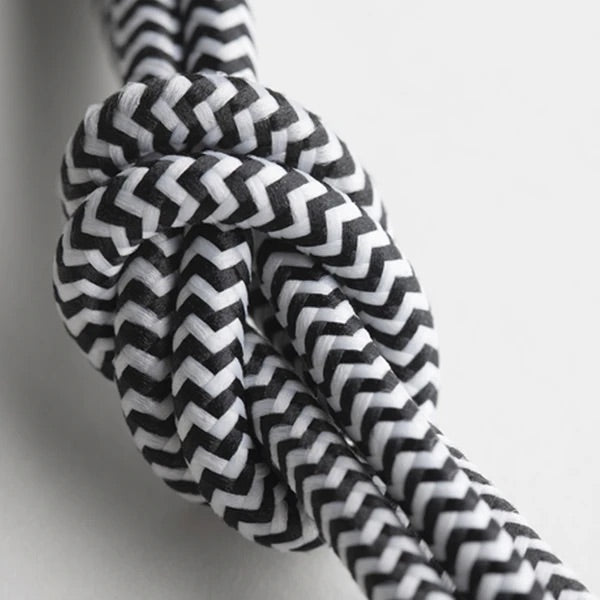 Native Union- Belt Cable XL USB-C to USB-A - Zebra - Burrows and Hare