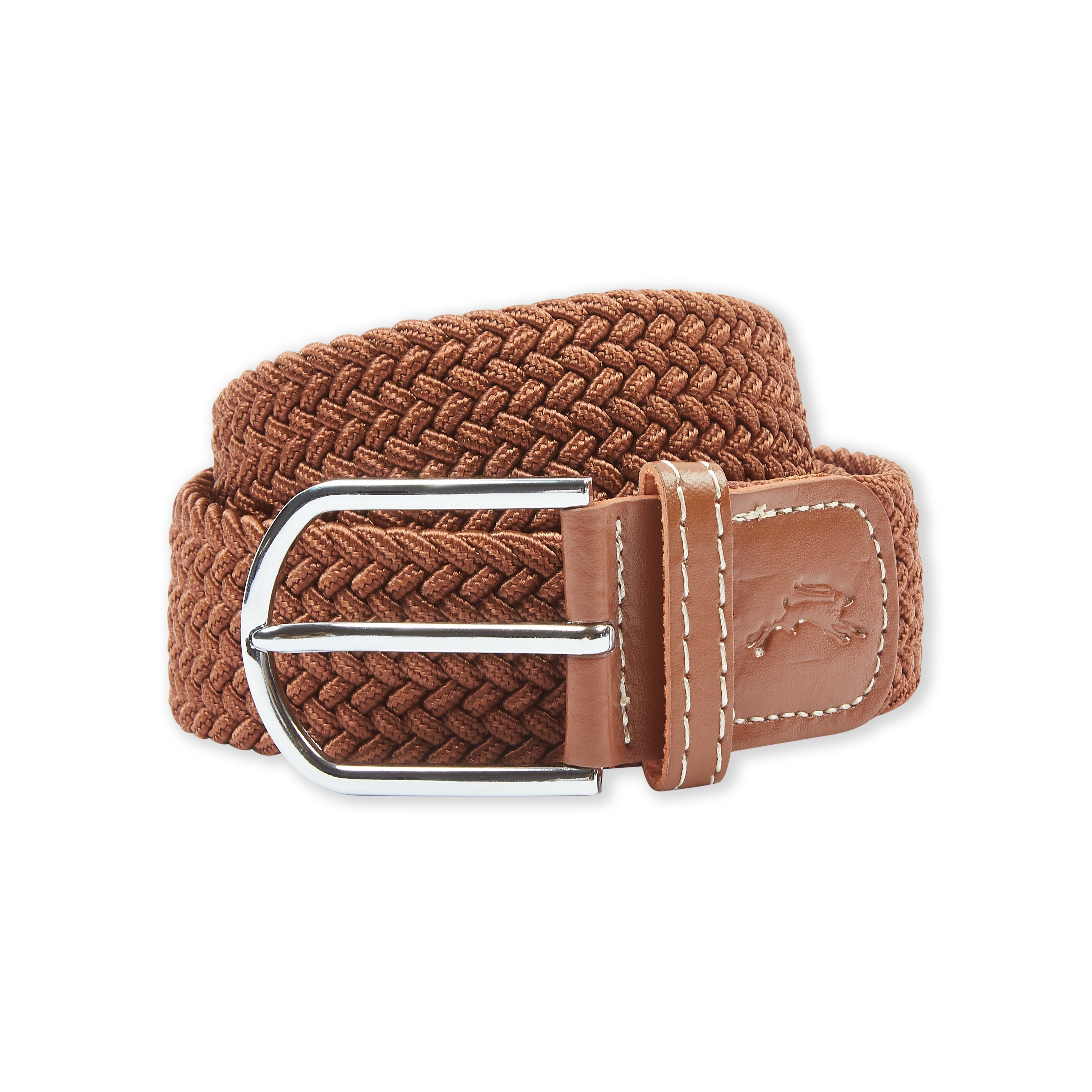 Woven Cotton Belt - Tan