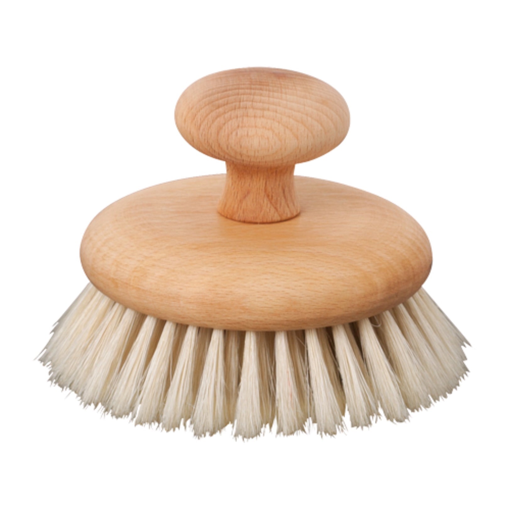 Horse Hair Bath Brush With Knob