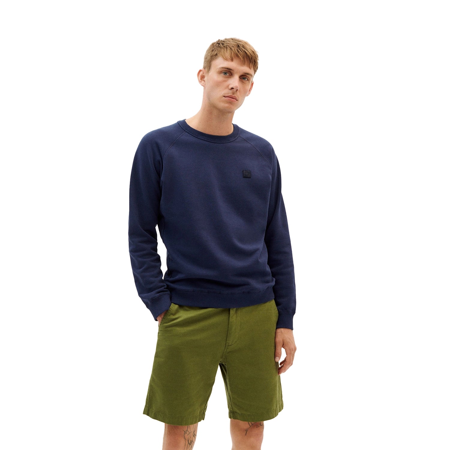 Thinking Mu Alex Shorts - Forest Green | Burrows & Hare