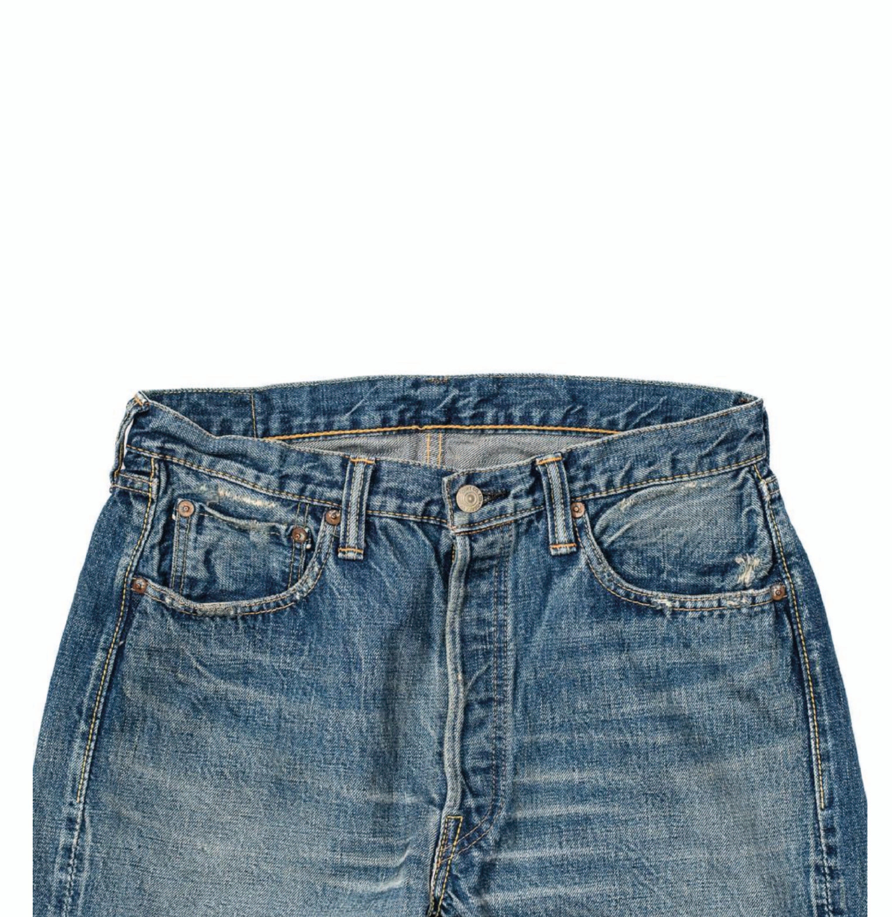 0105 13.7oz Wide Straight Jean - 'Dartford' Wash