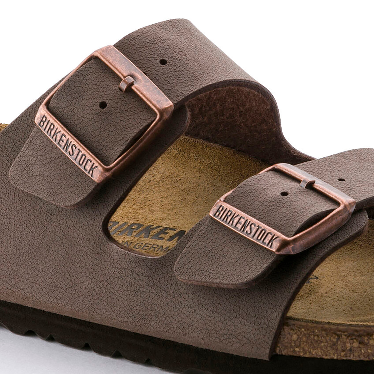 BIRKENSTOCK Arizona Sandal - Birko-Flor Nubuck Mocca