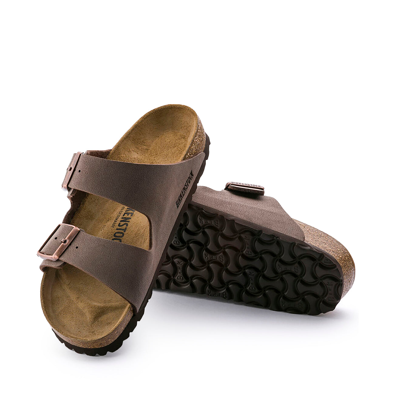 BIRKENSTOCK Arizona Sandal - Birko-Flor Nubuck Mocca