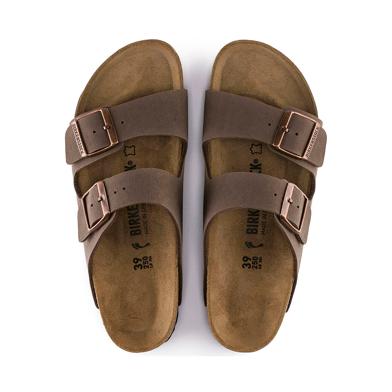 BIRKENSTOCK Arizona Sandal - Birko-Flor Nubuck Mocca