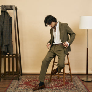 Burrows & Hare Trousers - Green