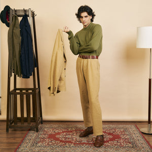 Burrows & Hare Trousers - Beige