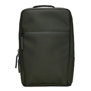 Rains Book Backpack Green Burrows Hare