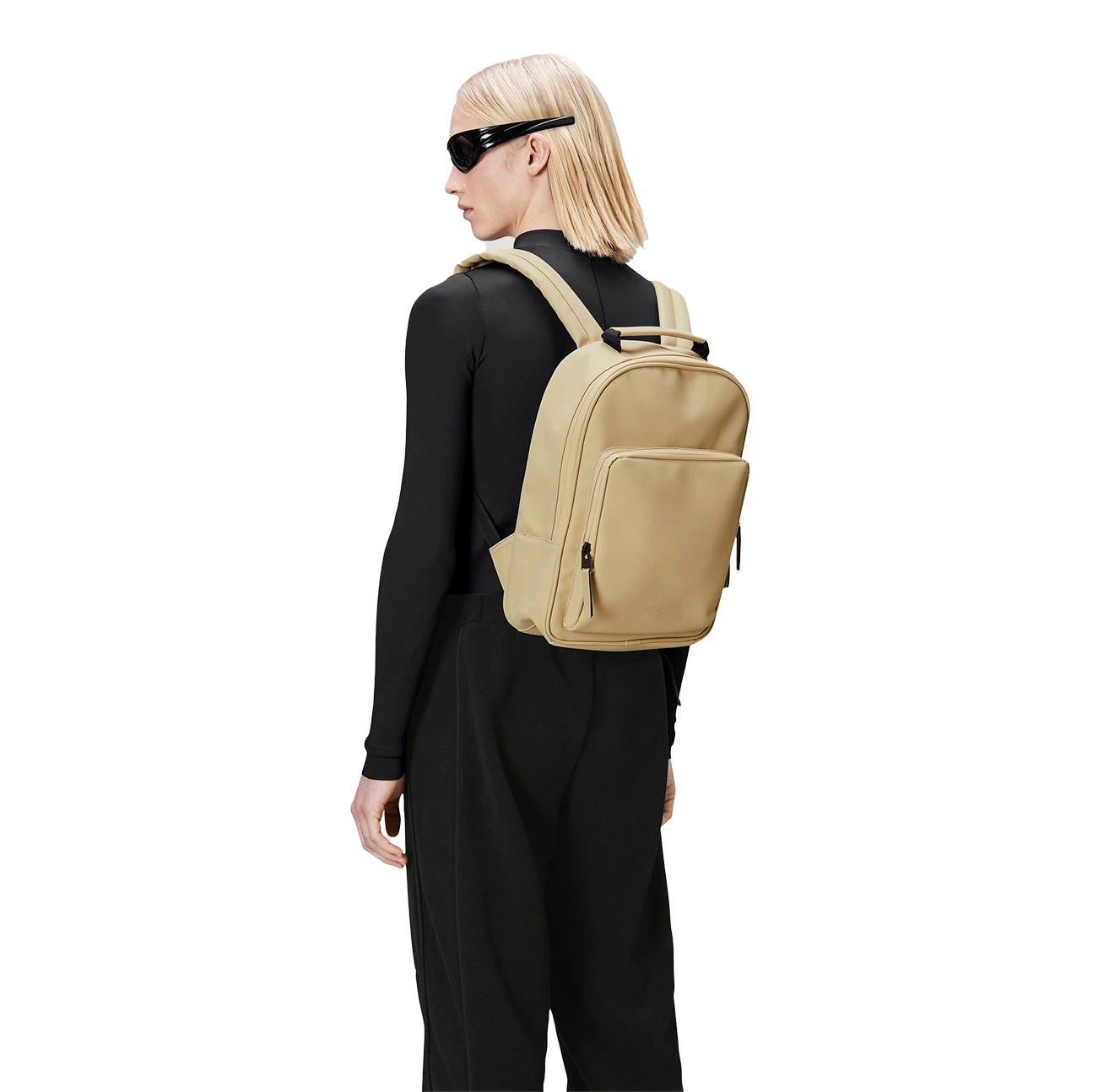 Book Daypack Sand Practical Backpack