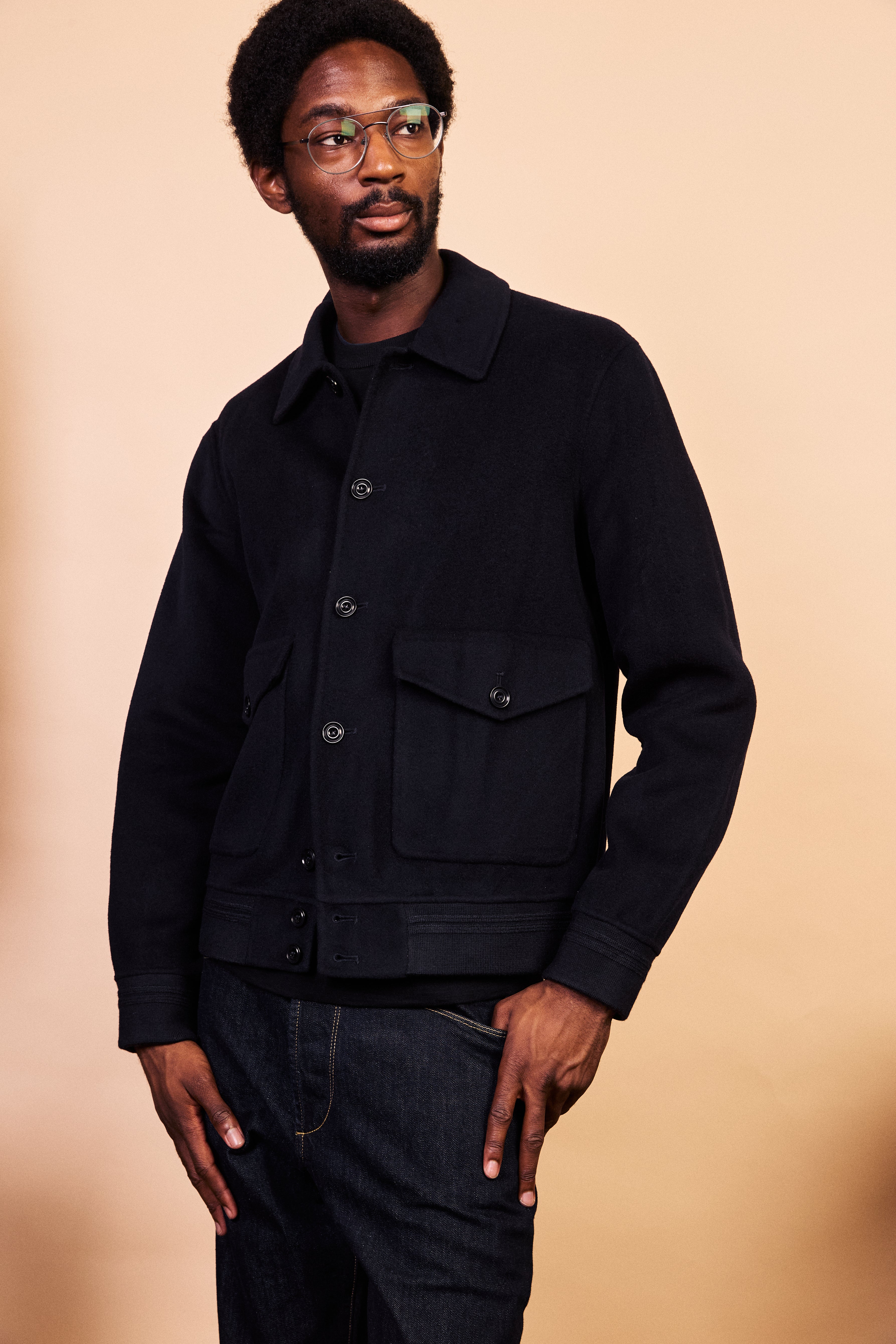 Douglas Jacket - Navy