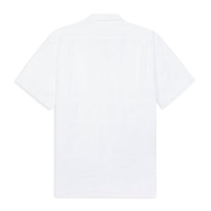 Hartford Palm MC Short Sleeve Shirt - White