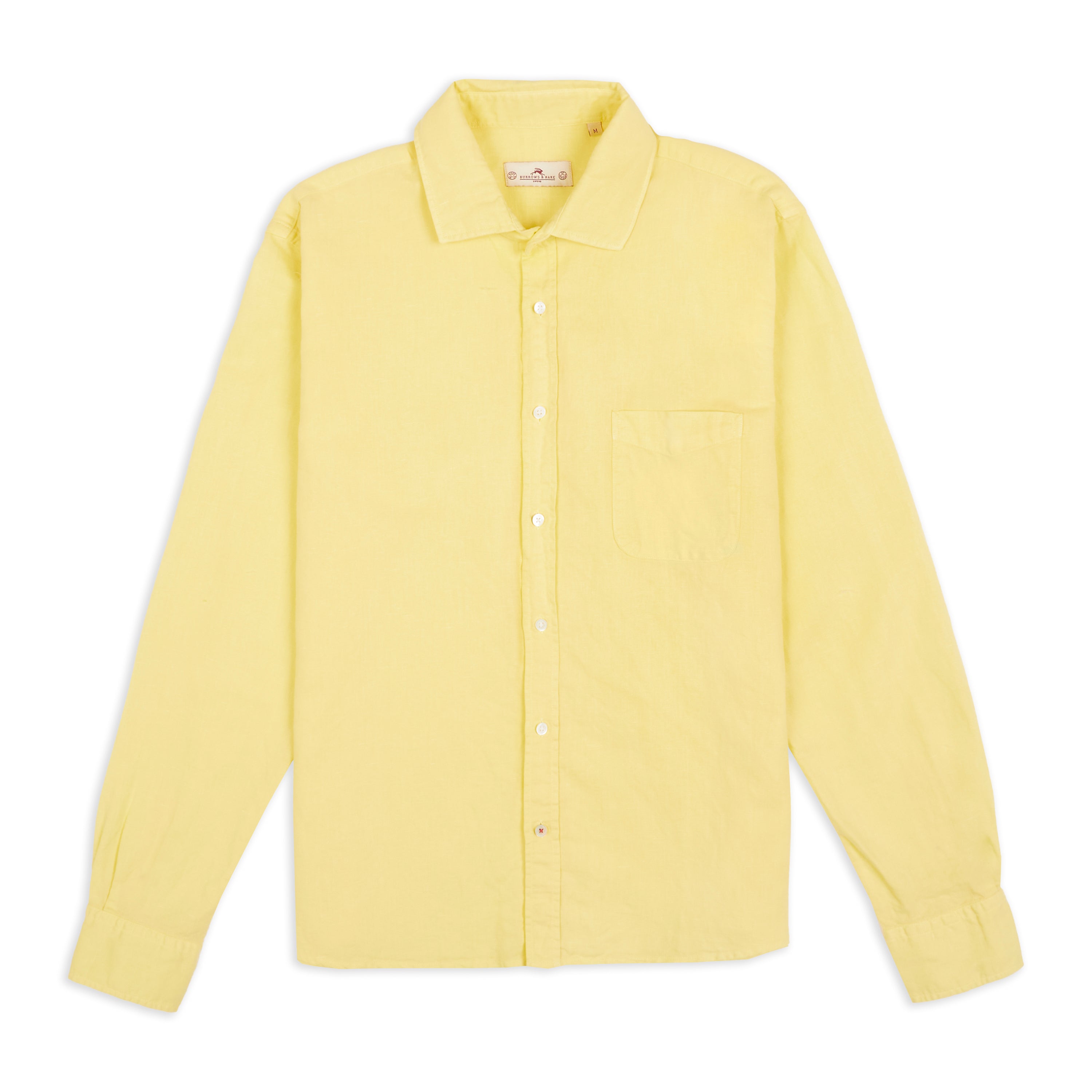  Linen Shirt - Yellow