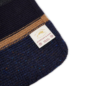 Burrows & Hare Pearl Scarf - Navy