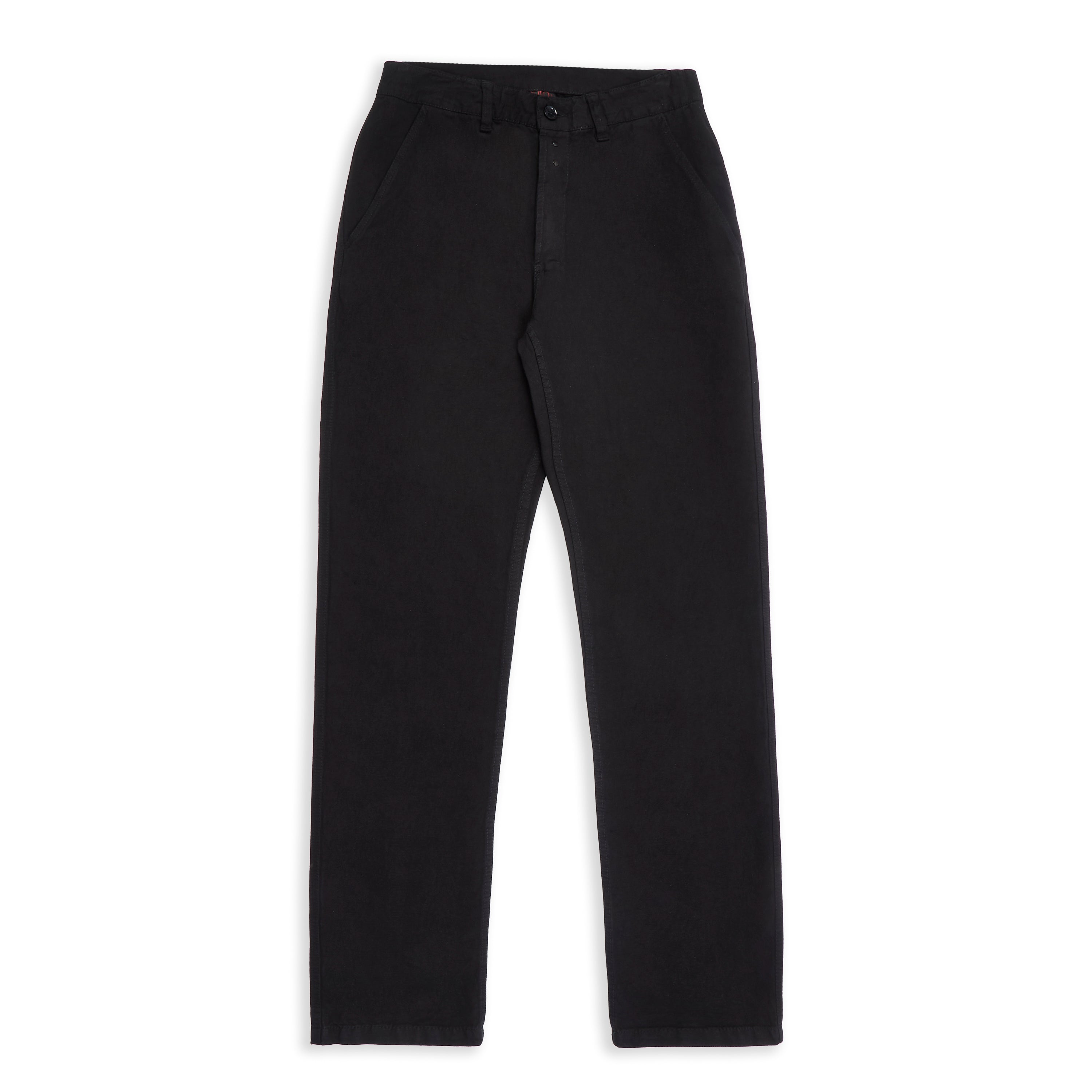 Trousers - Black Hopsack