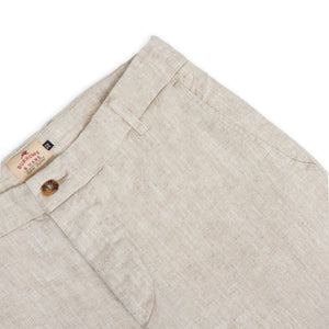 Burrows & Hare Linen Trouser - Beige
