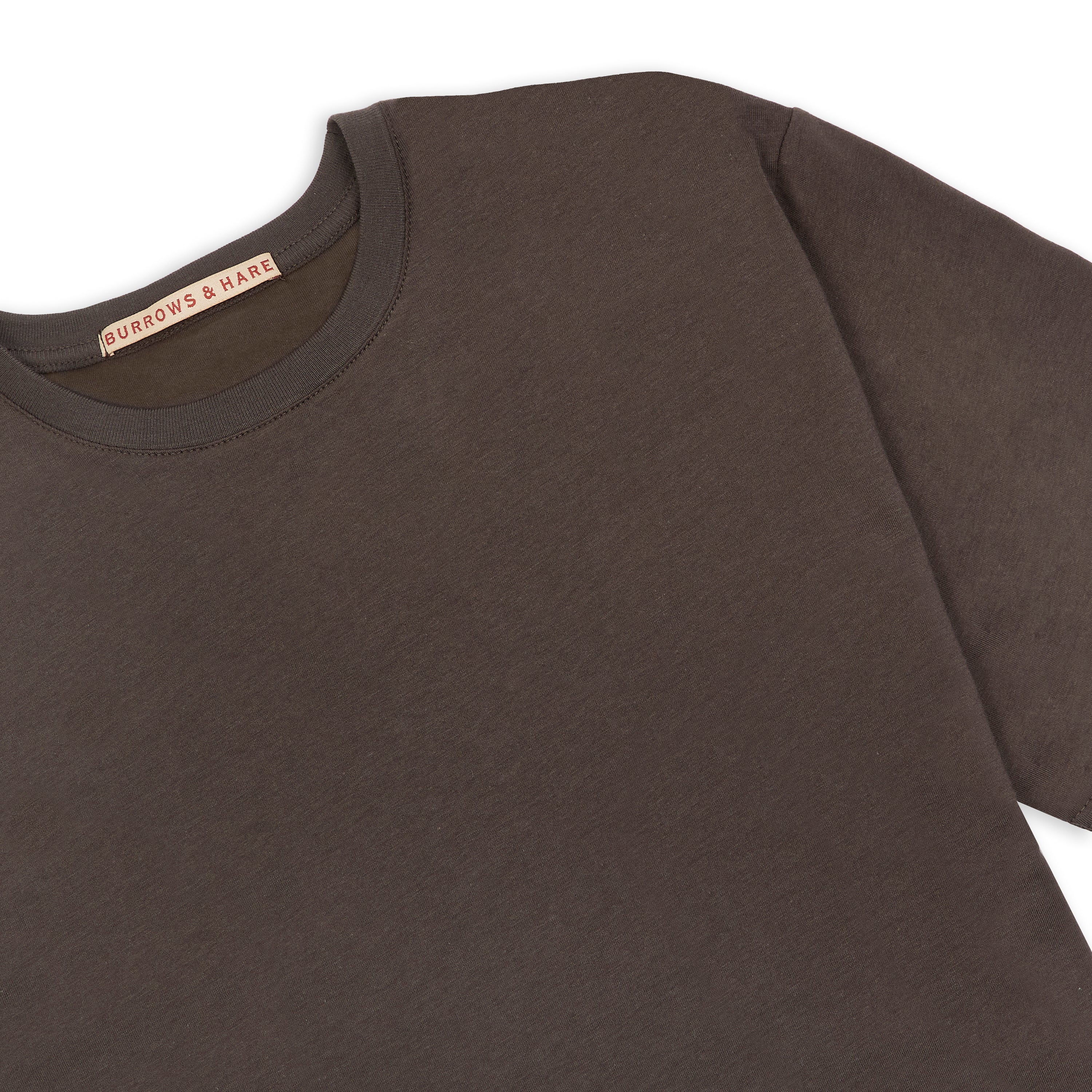 Egyptian Cotton T-Shirt Brown