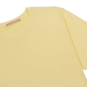 Burrows & Hare Organic Egyptian Cotton T-Shirt - Yellow