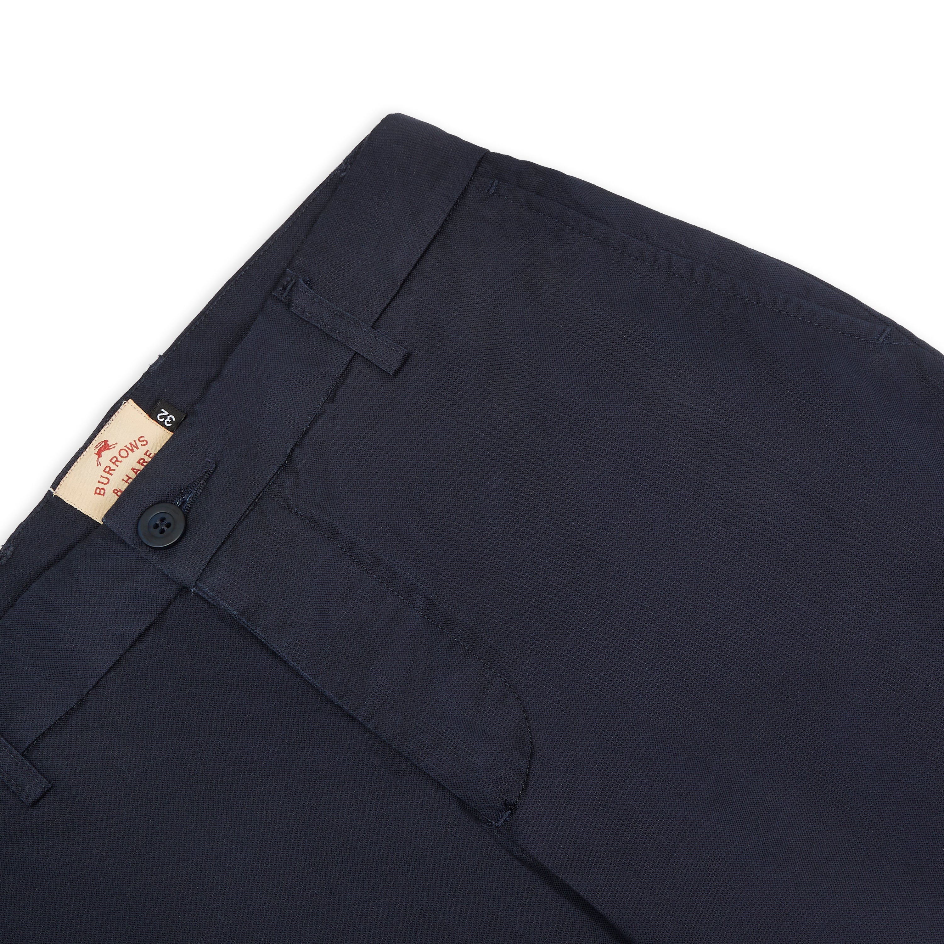 Linen Trouser - Navy