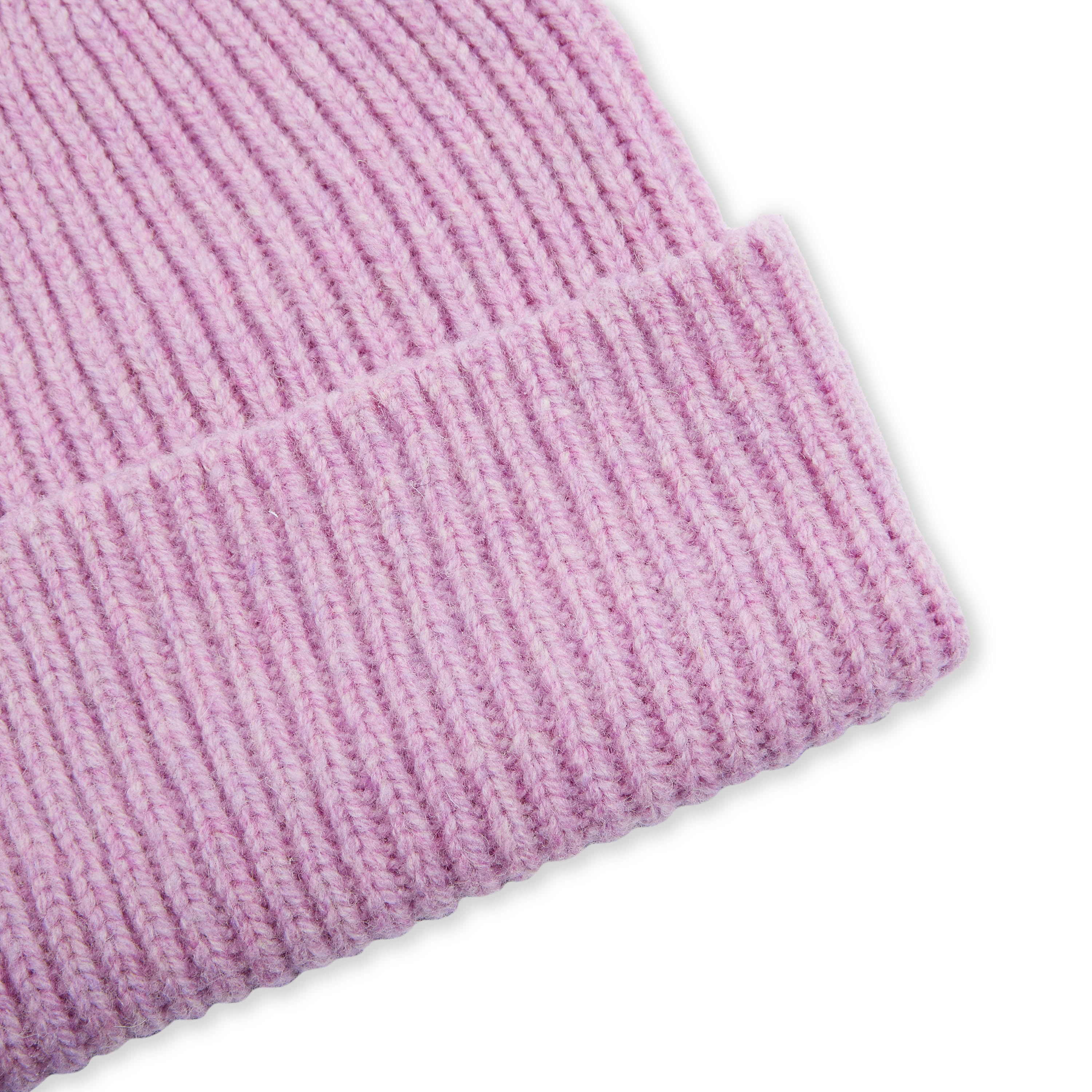 Pure New Wool Beanie Hat - Crocus