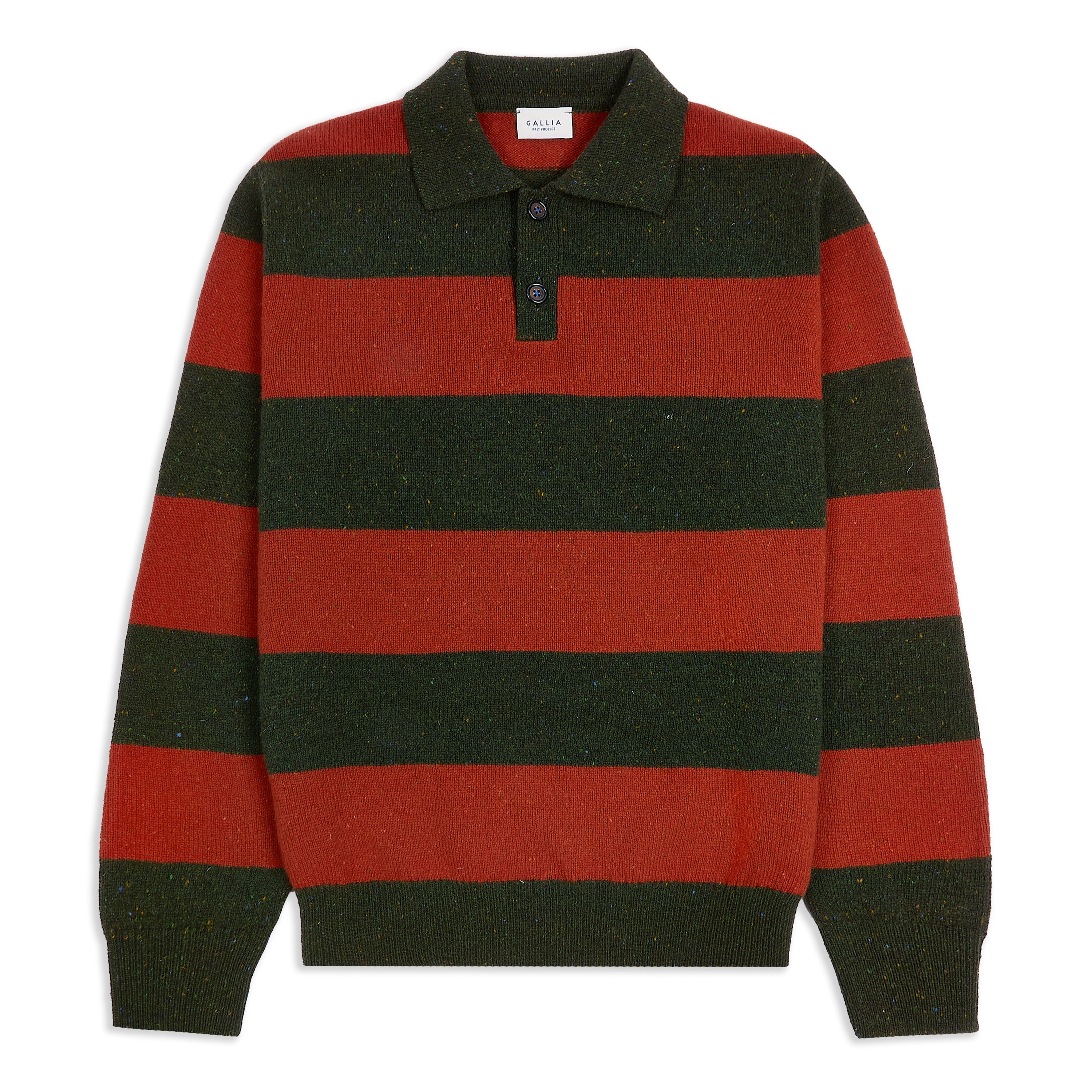 Gallia Lawson Polo Terracotta/green