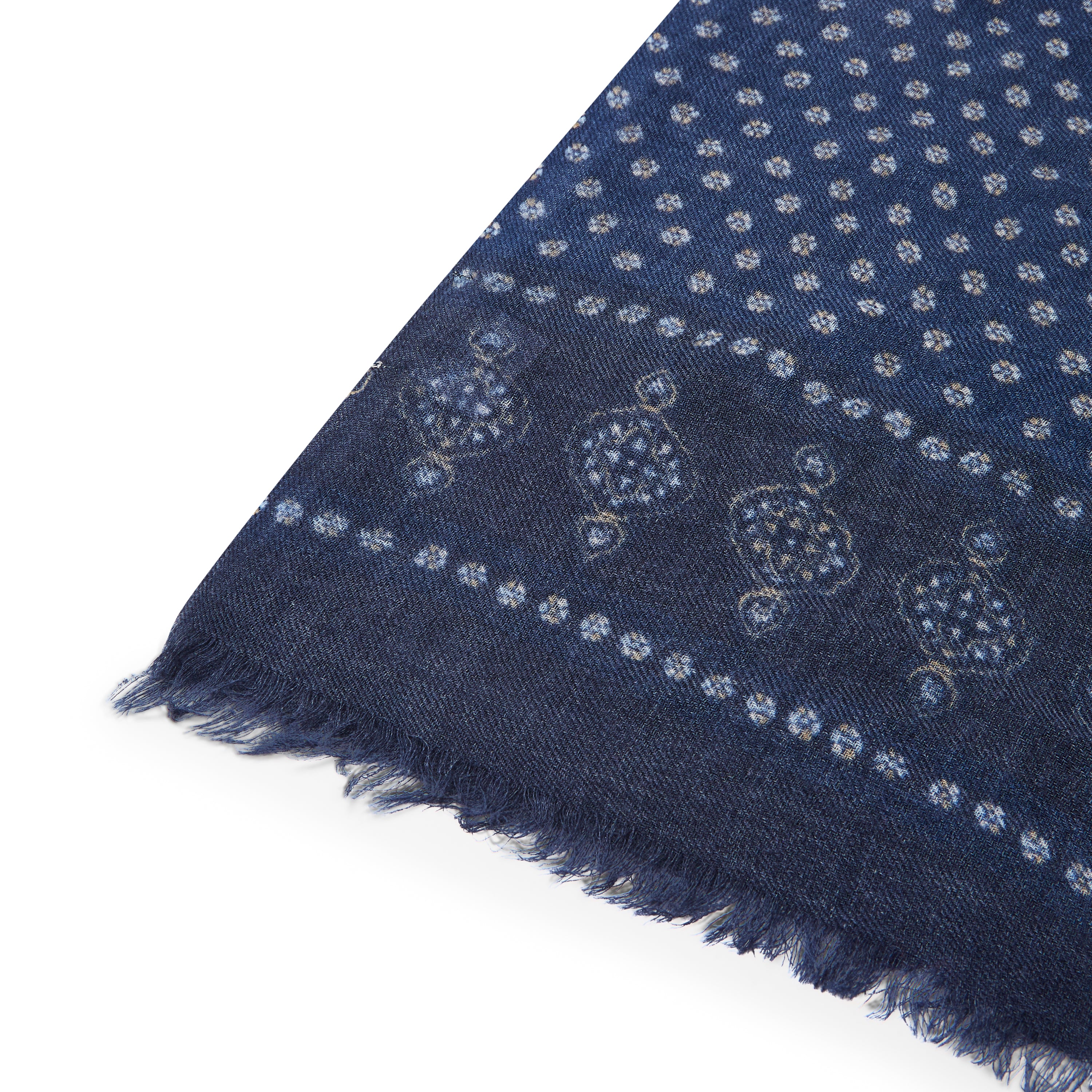 Hartford Wool Scarf - Indigo