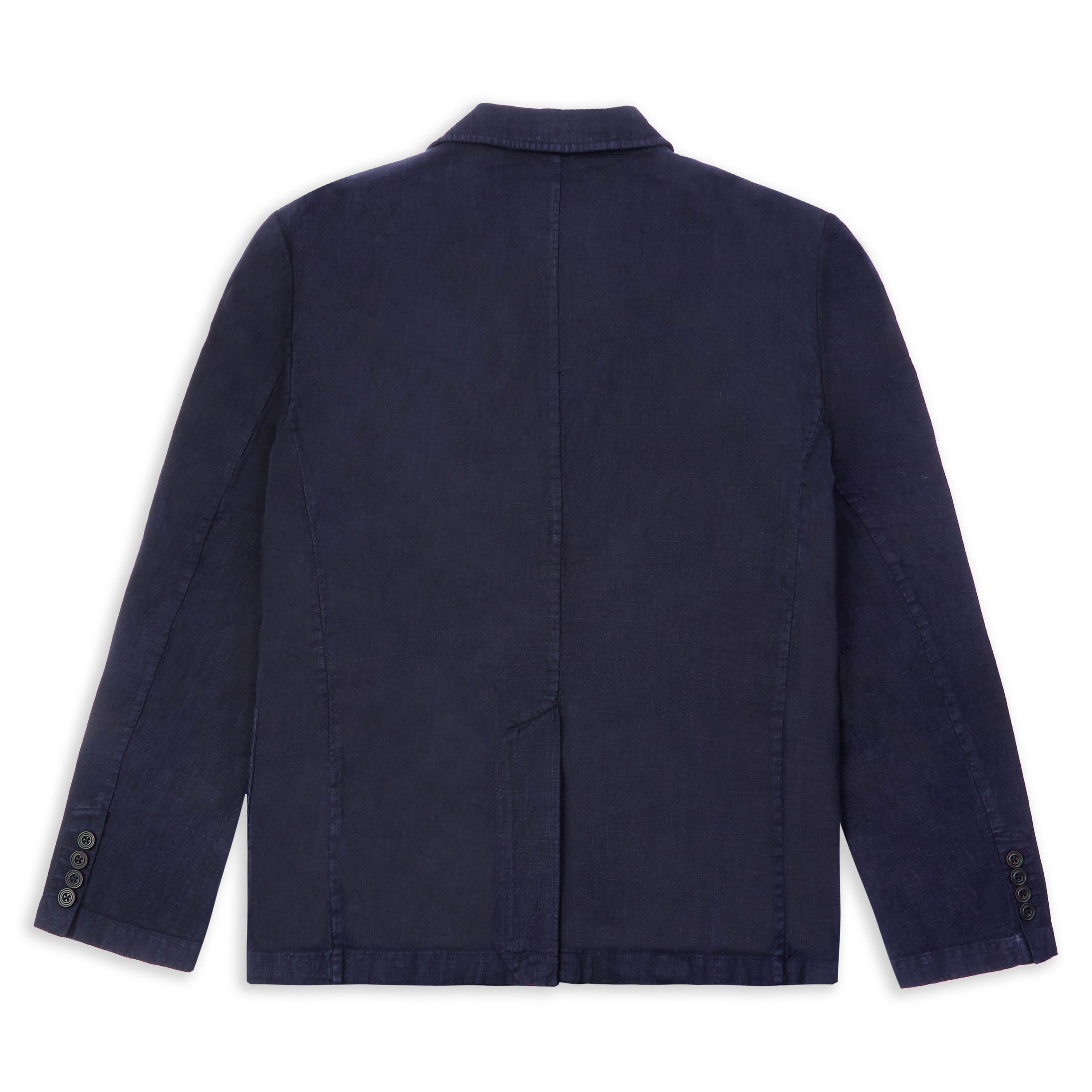 Cotton Navy Blazer 