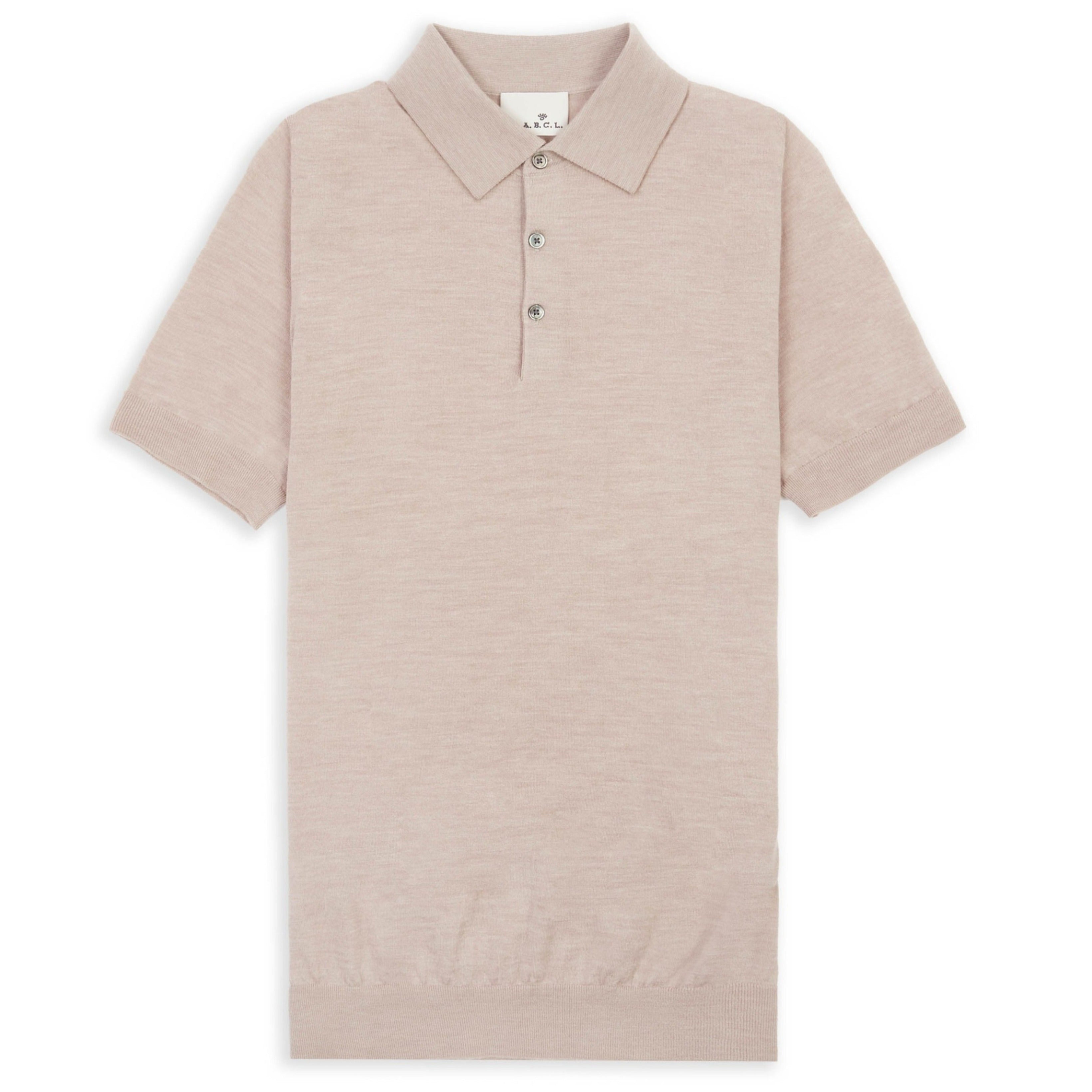 Short Sleeve Polo - Sand