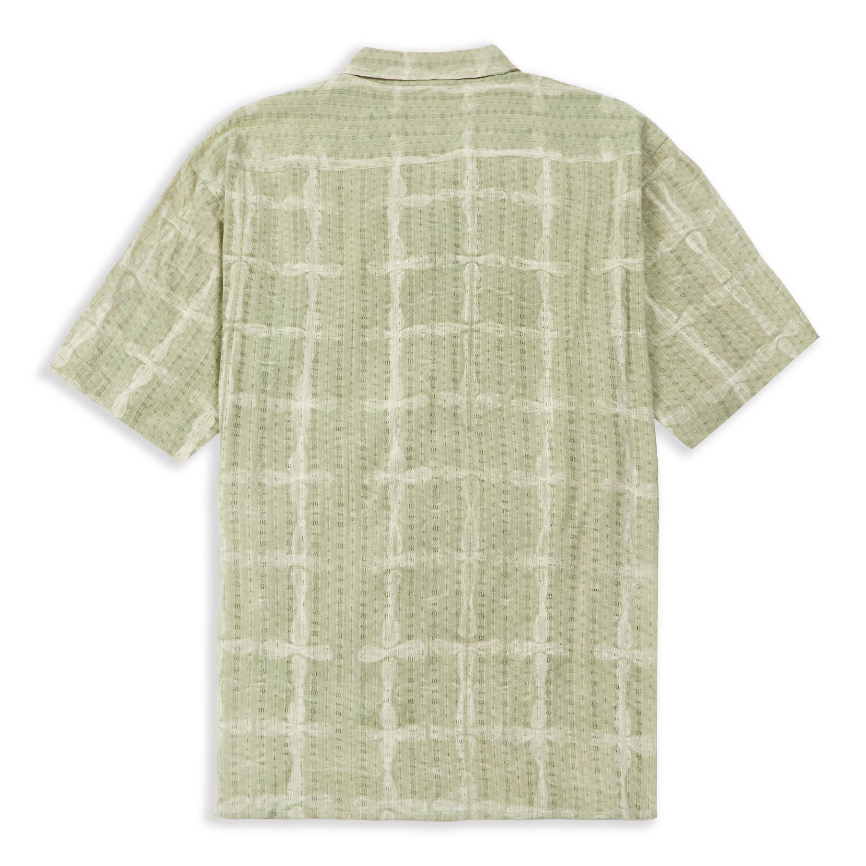 Short Sleeve Shirt - Shibori Mint